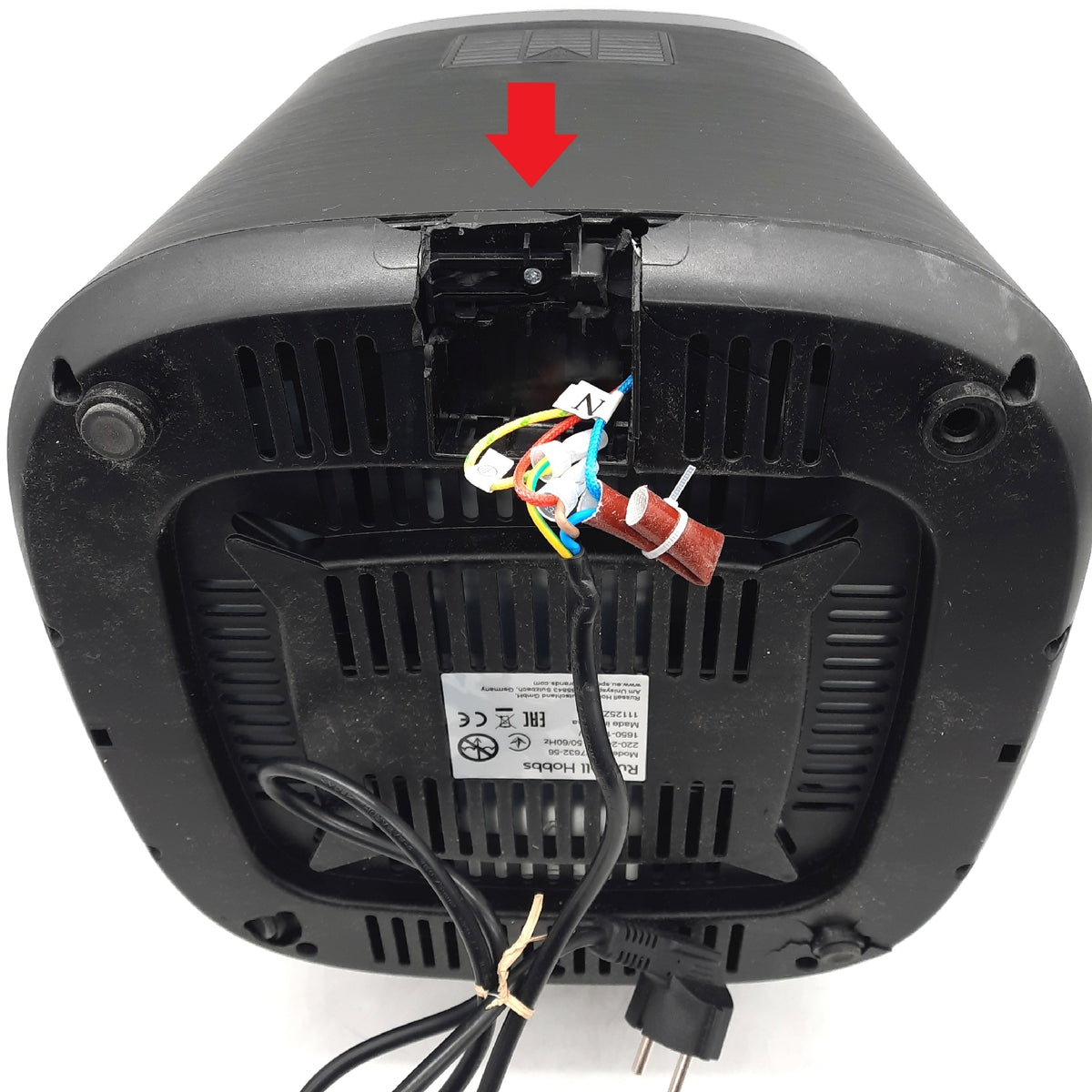Russell Hobbs Heißluftfritteuse XXL 8,3L Rapid AirFryer kompaktes Gehäuse sehr