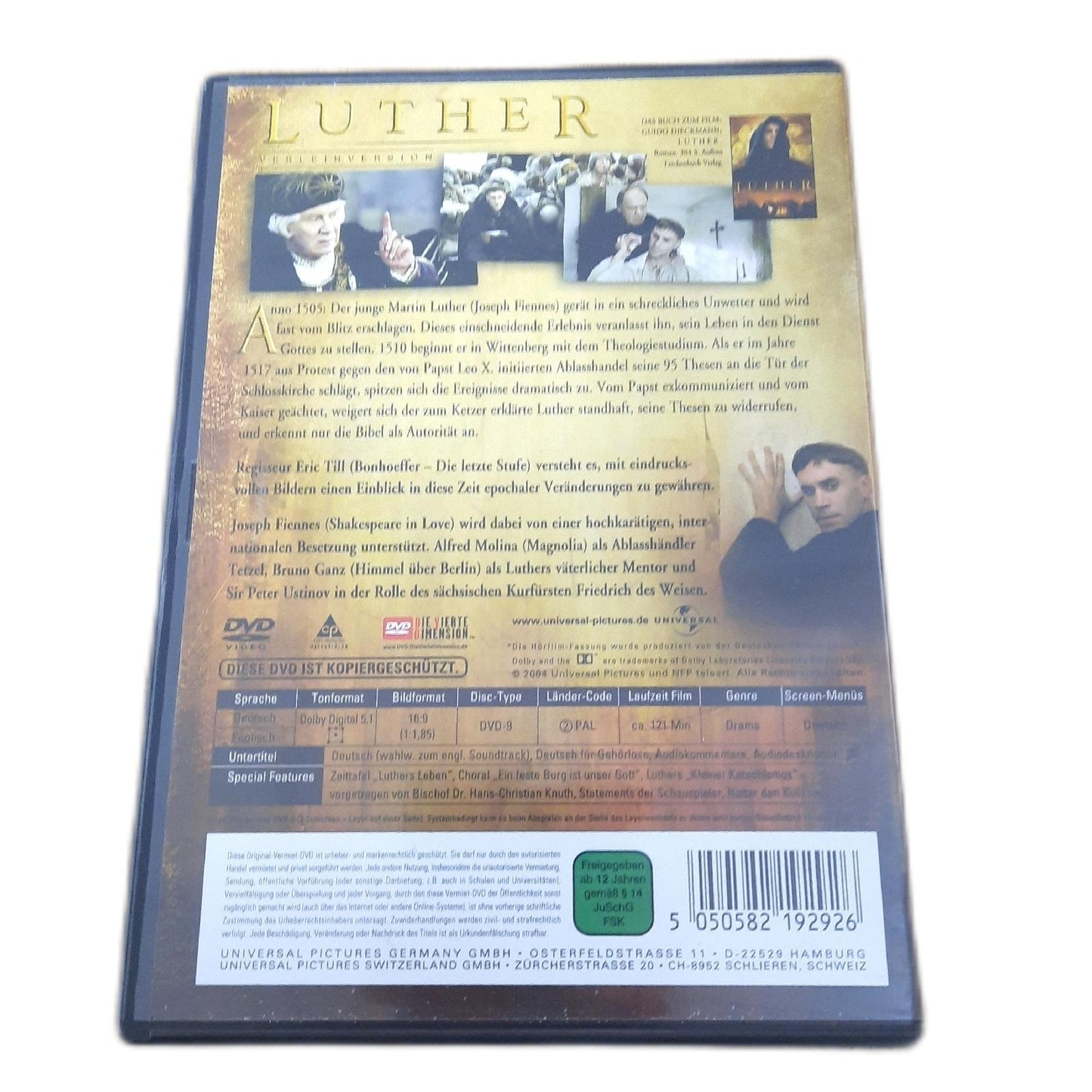 Luther- Er veränderte die Welt für immer, Joseph Fiennes, Deutsch, FSK 12