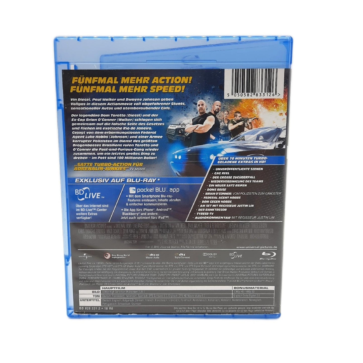 Fast & Furious 5 [Blu-ray]