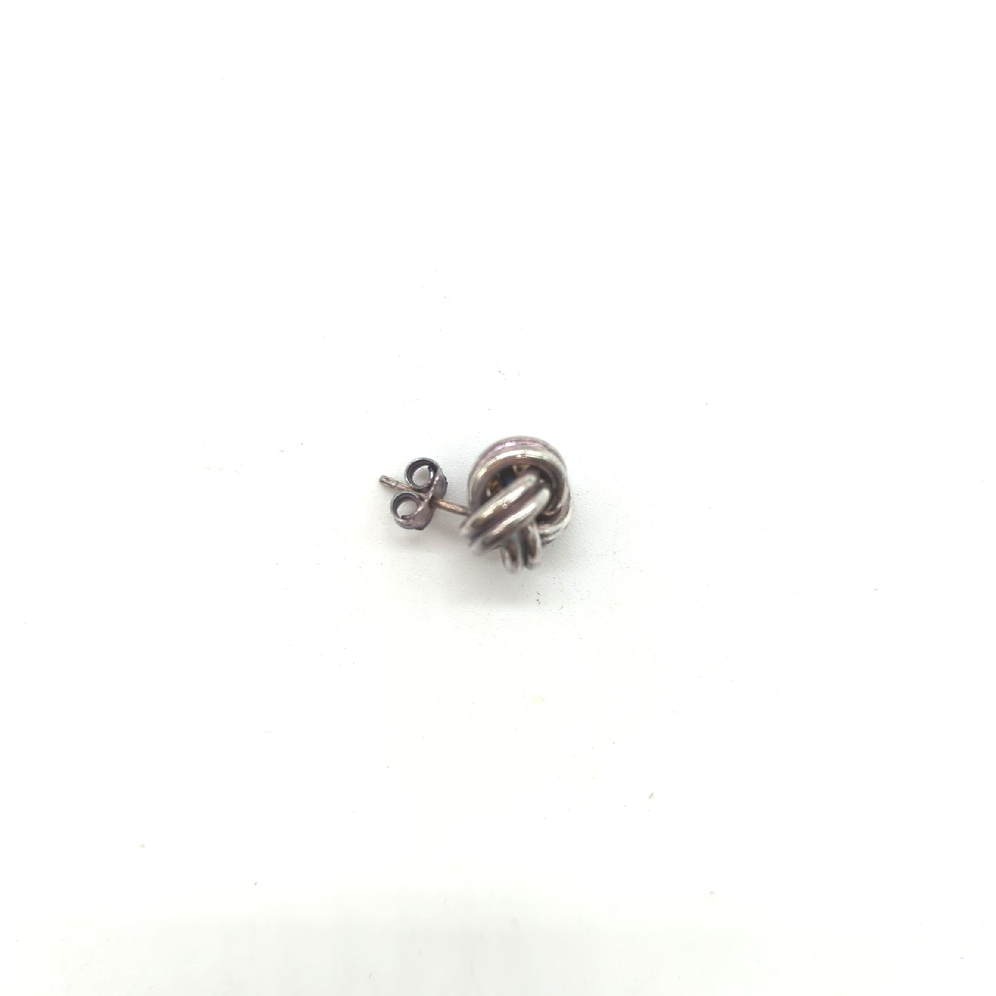 Tuscany Silber Ohrstecker Schmuck Ohrringe Doppelknoten Classic Eleganz zeitlos elegant