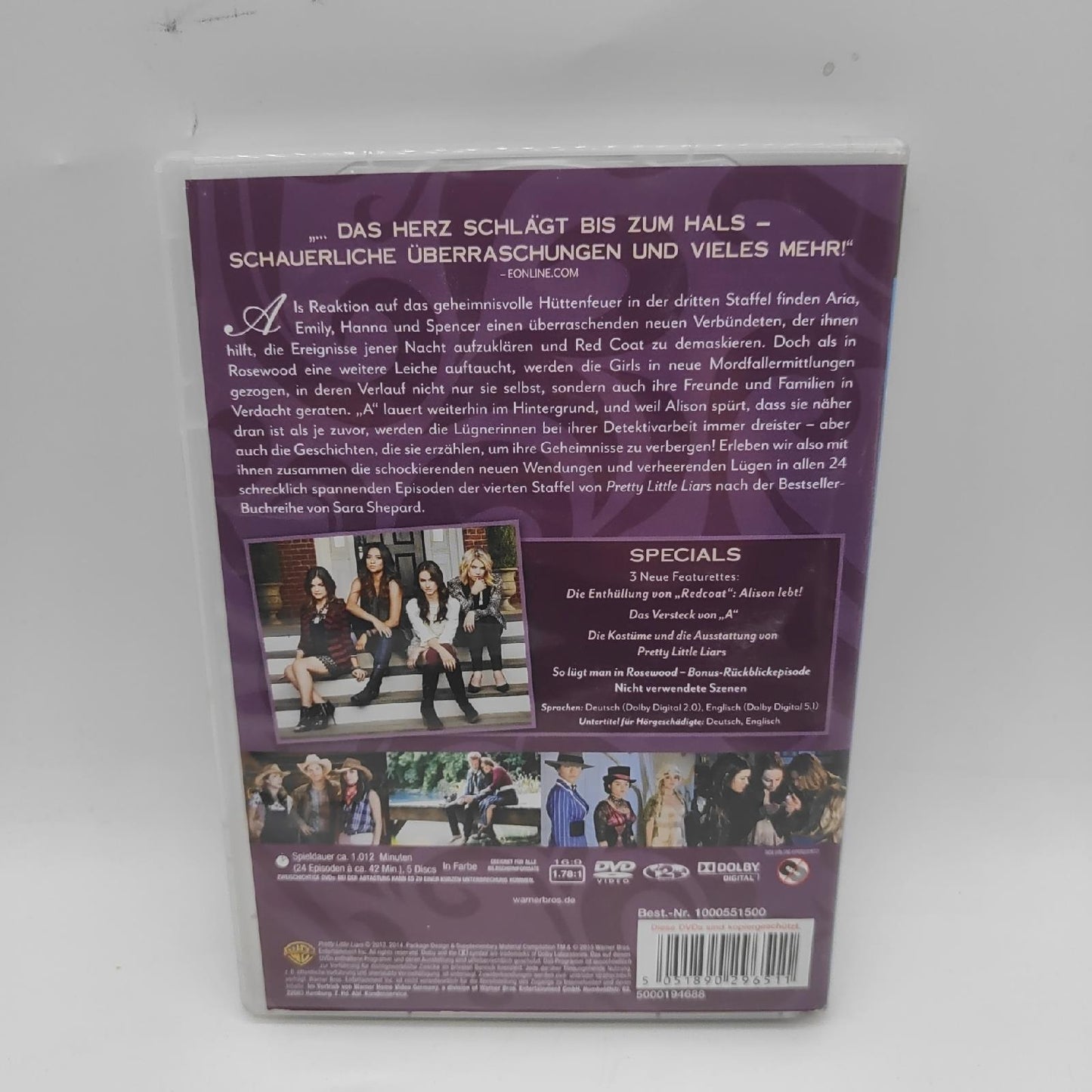 Pretty Little Liars - Die komplette 4. Staffel [5 DVDs]