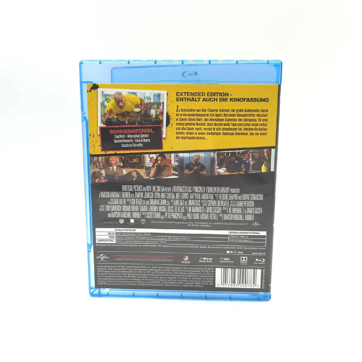 Central Intelligence- Extended Edition (BluRay