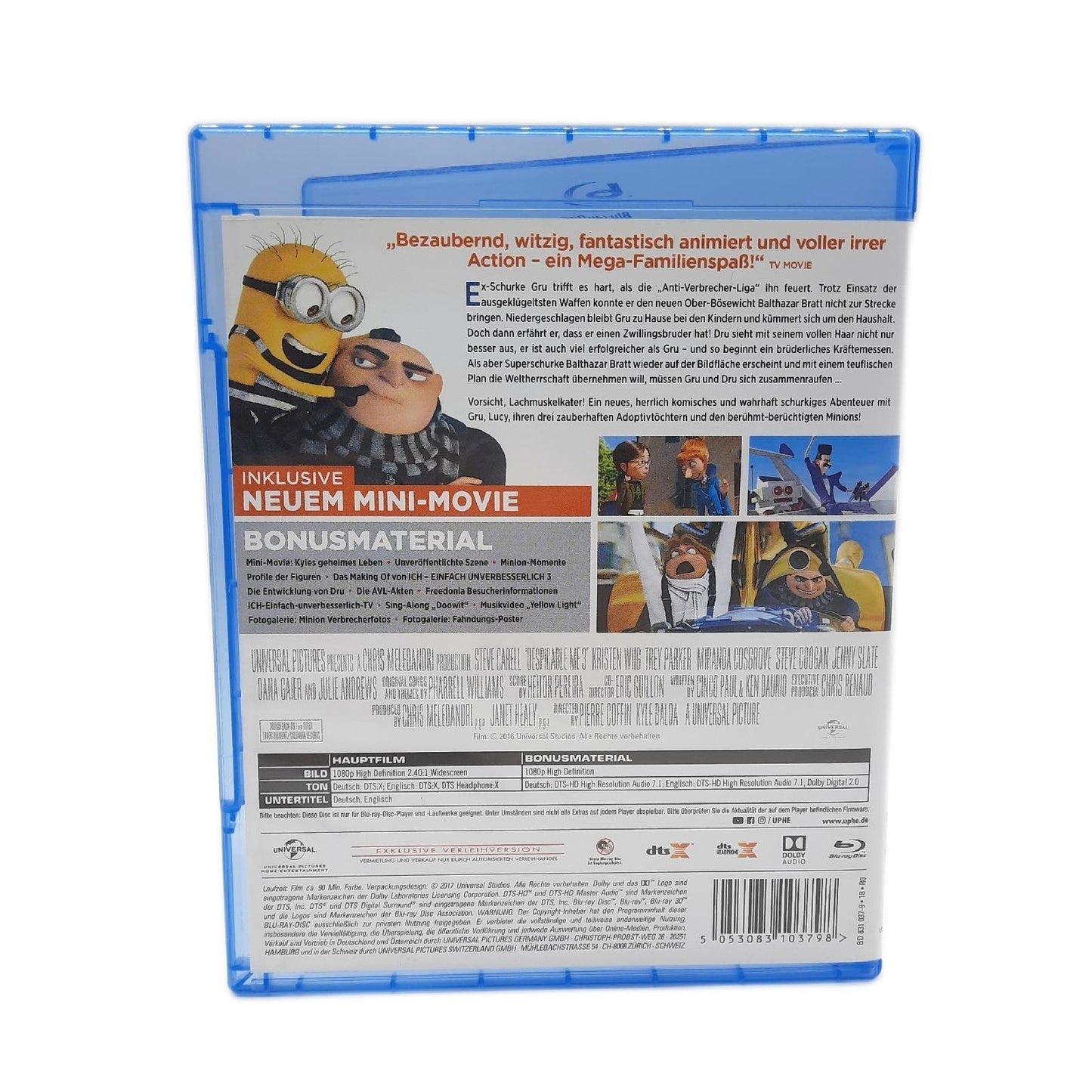 Ich-Einfach Unverbesserlich 3-Blu-Ray