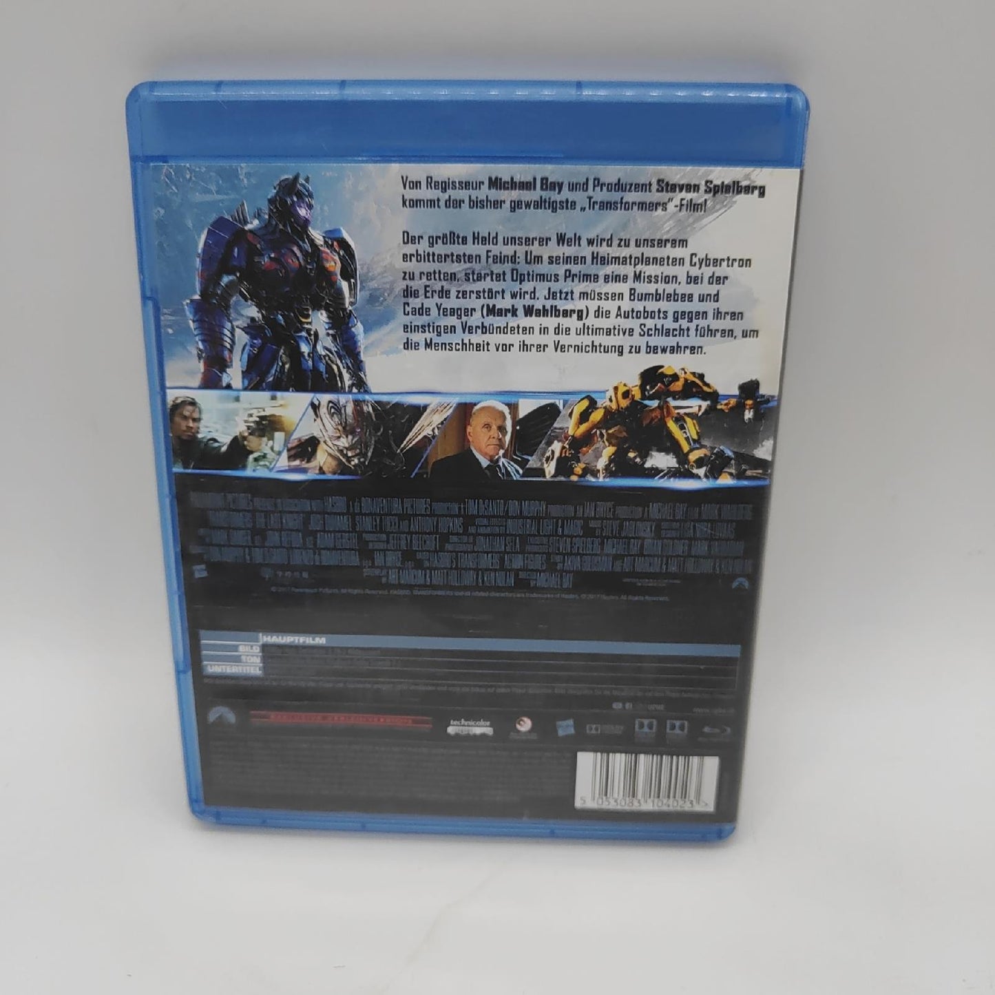 Transformers: the Last Knight-Blu-Ray
