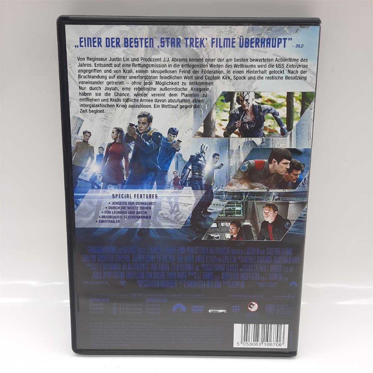 Star Trek Beyond DVD Film Originalverpackung ScienceFiction Kultklassiker