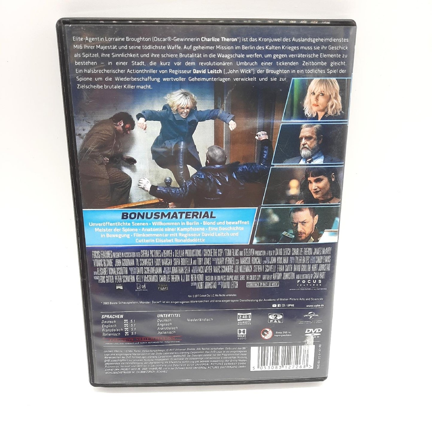 Atomic Blonde  DVD