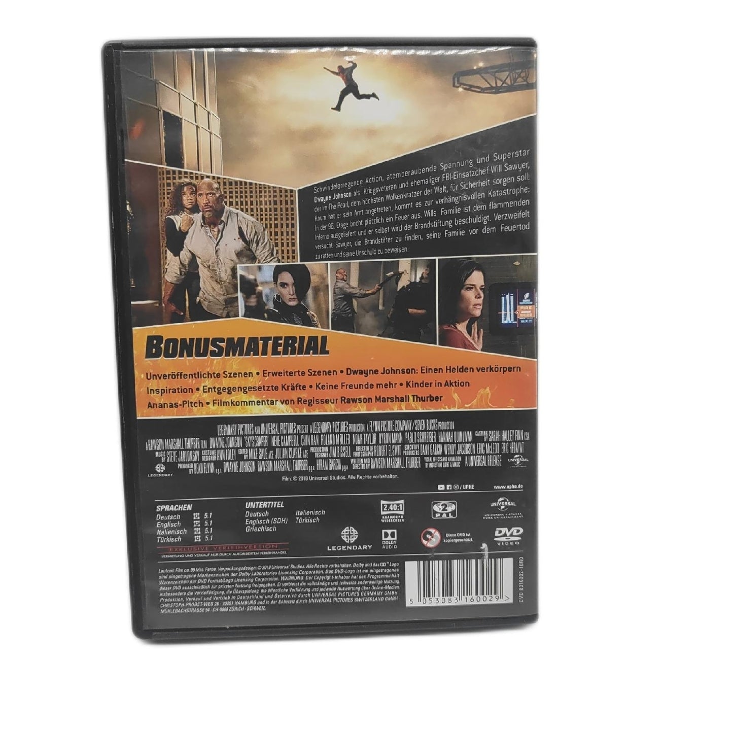 Skyscraper  DVD
