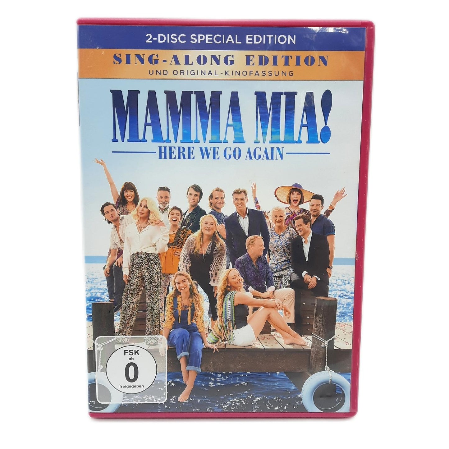 Mamma Mia Here we go Again DVD Film ABBA Musik Sing-Alongtpreisvorschlag