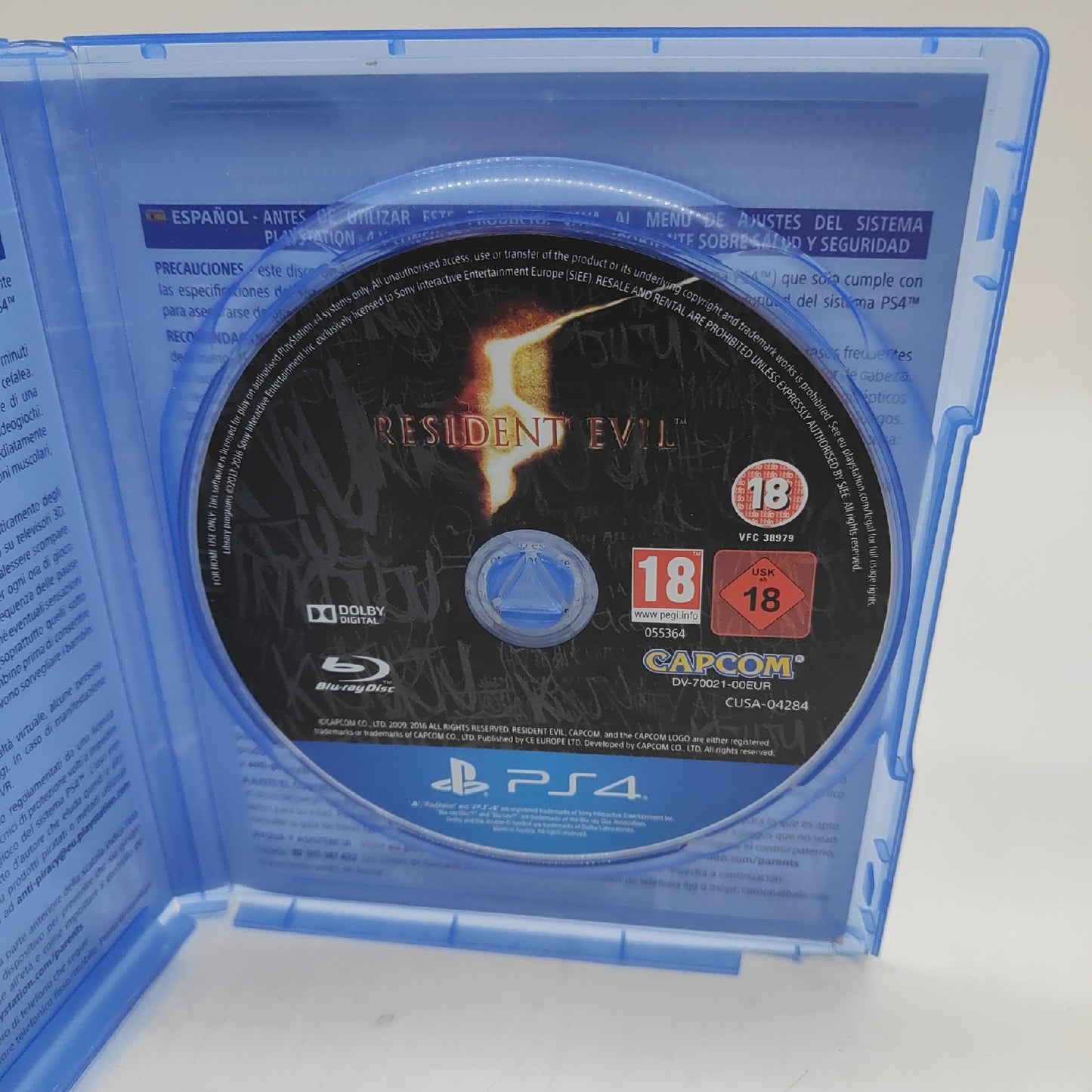 Resident Evil 5 PlayStation-Spiele
italienische Version PS4 Game