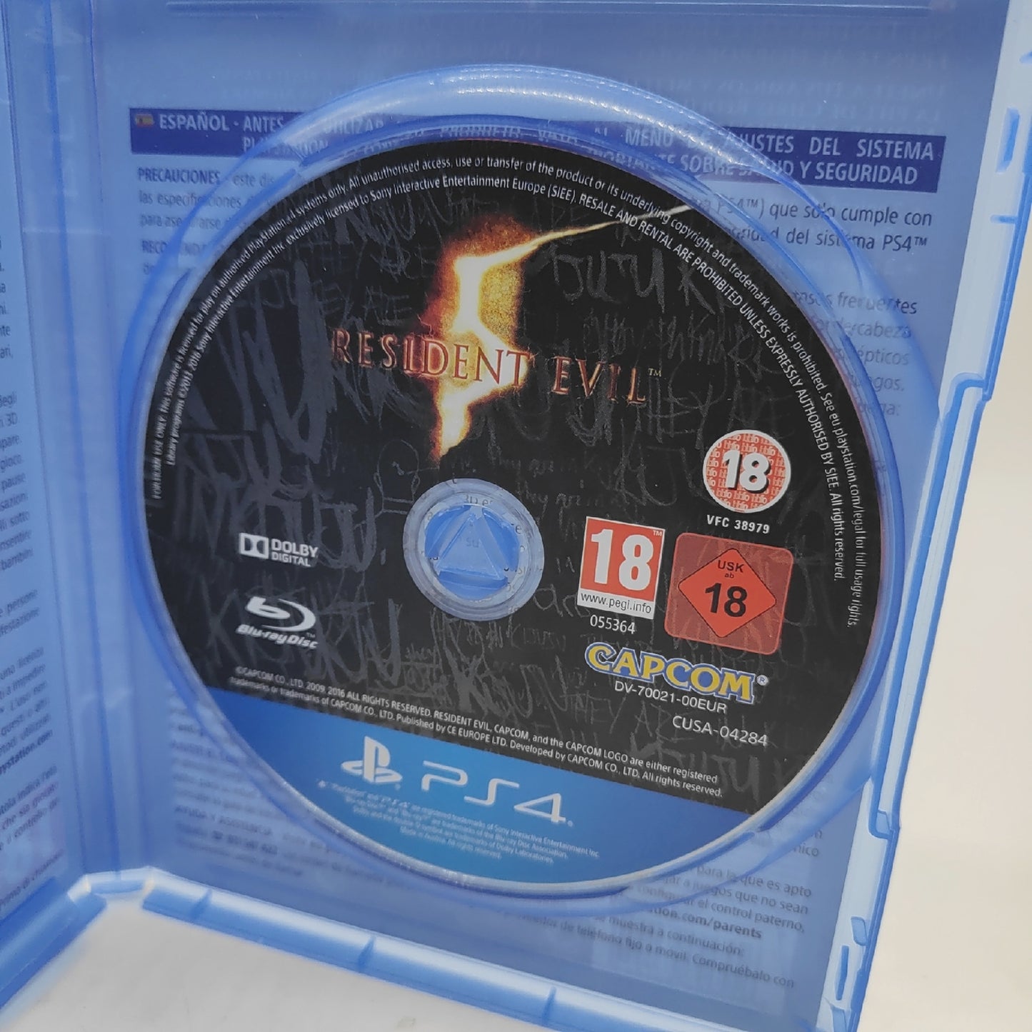 Resident Evil 5 PlayStation-Spiele
italienische Version PS4 Game