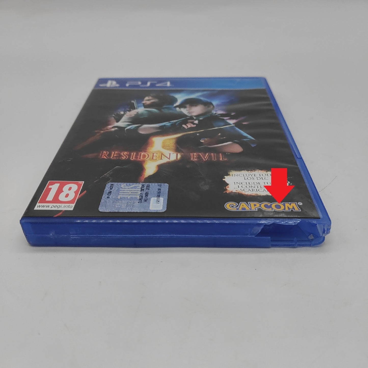Resident Evil 5 PlayStation-Spiele
italienische Version PS4 Game