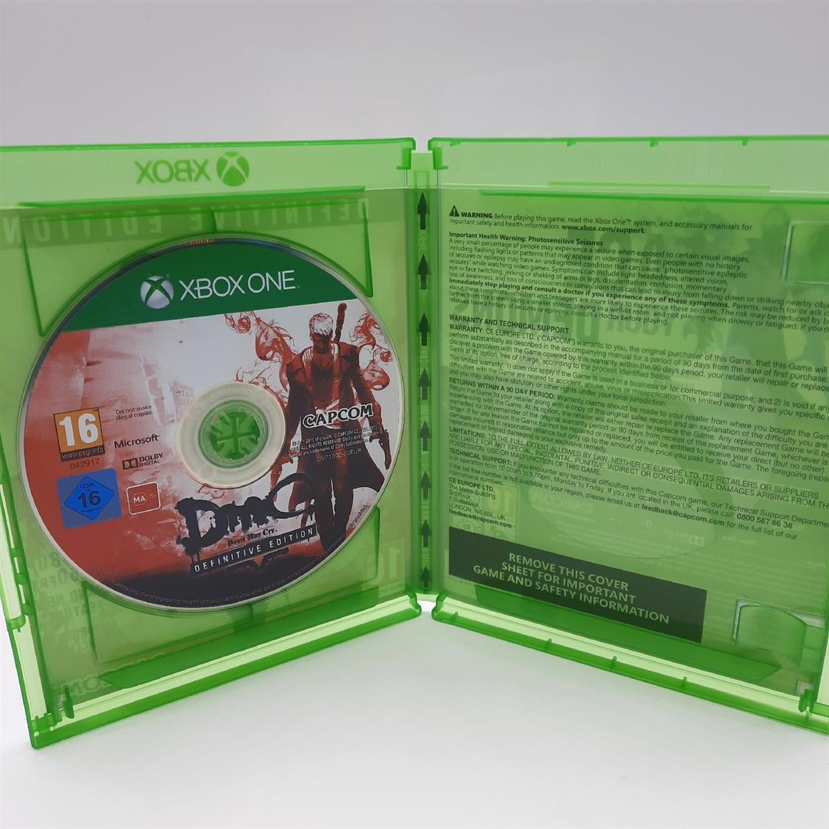 Capcom Spiel Gaming Xbox Teufel kann Weinen Definitive Ausgabe Klassiker Sammler