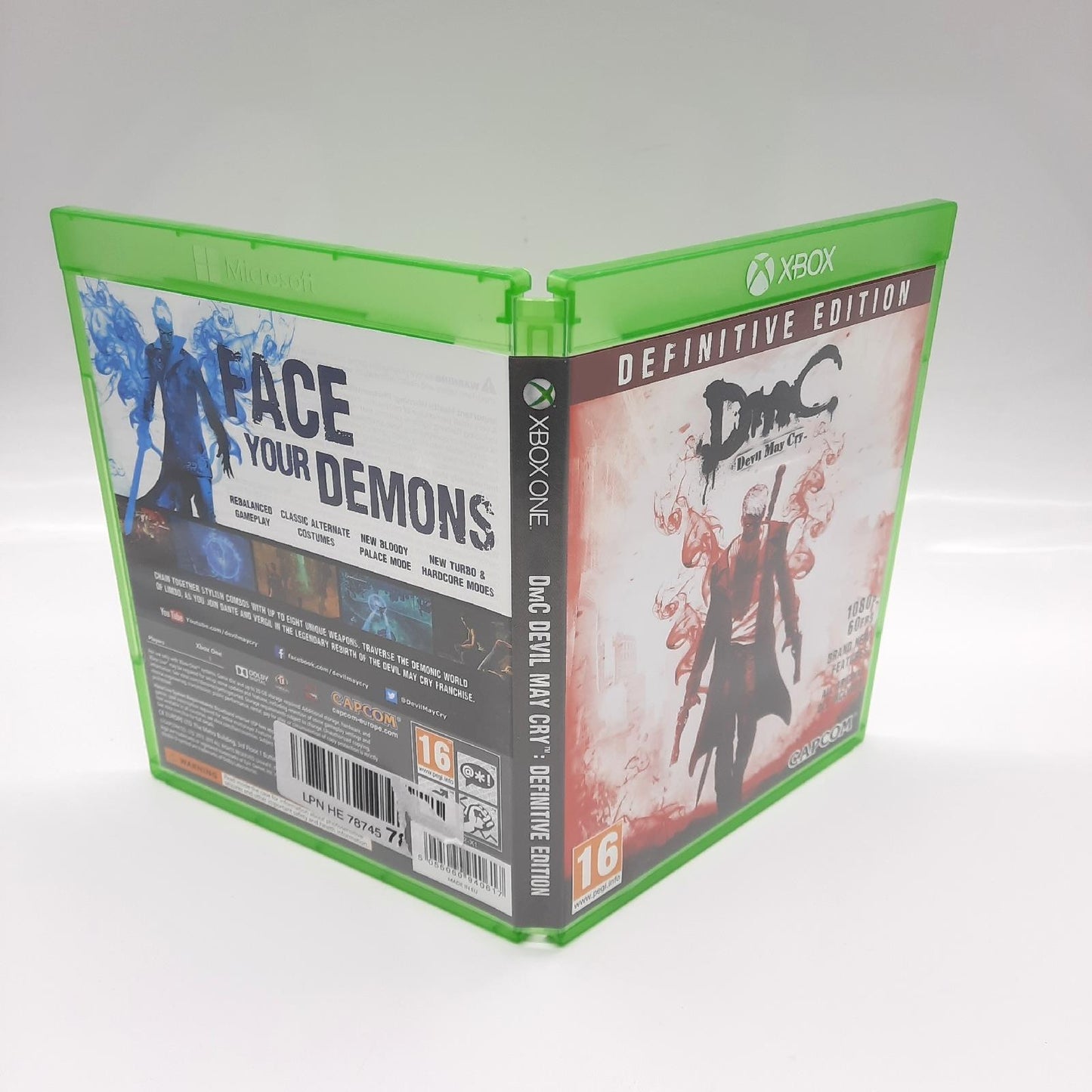 Capcom Spiel Gaming Xbox Teufel kann Weinen Definitive Ausgabe Klassiker Sammler