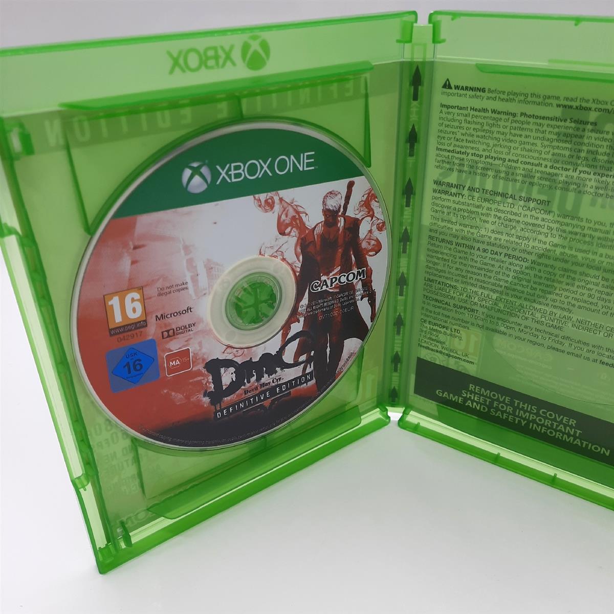 Capcom Spiel Gaming Xbox Teufel kann Weinen Definitive Ausgabe Klassiker Sammler
