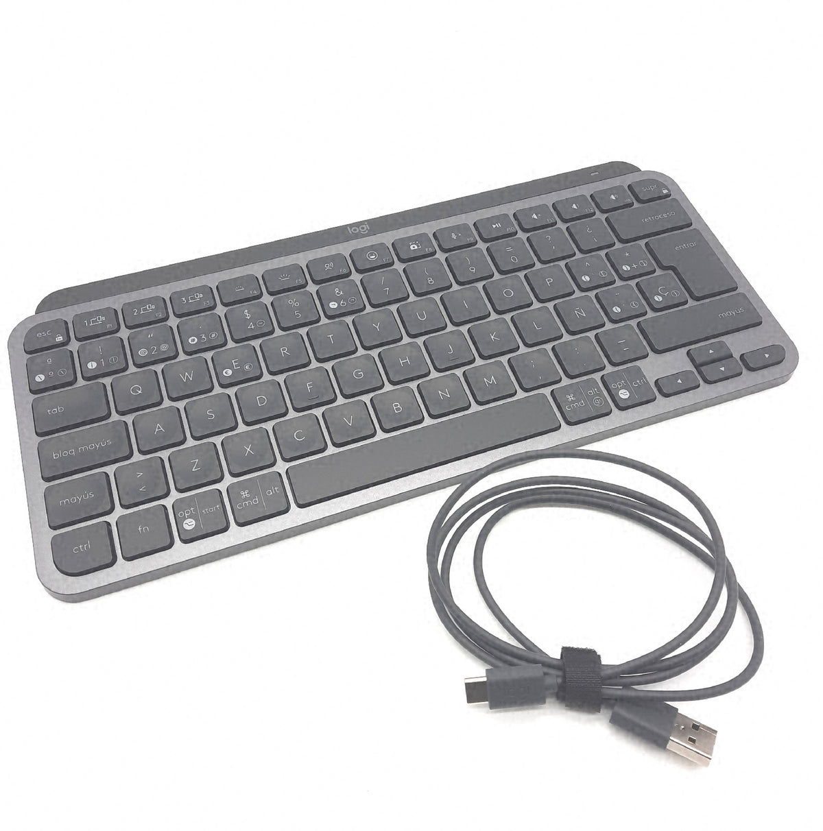 Logitech MXKEYS MINI WRLS Illuminated KB Graphite - spanisch - QWERTY Spanisch