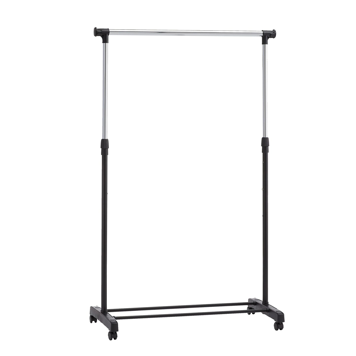Amazon Basics Kleiderständer auf Rollen Chrom 91.5 145cm x 42cm x Home