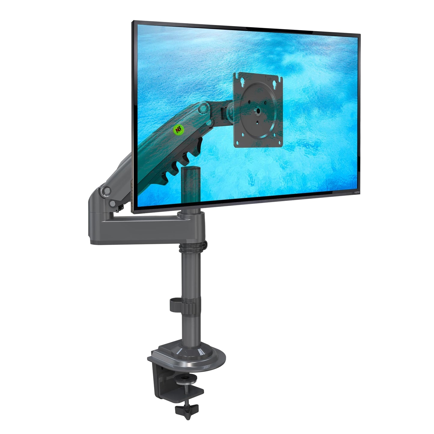 Ergosolid Monitorständer Computerzubehör PC Monitorarm drehbar höhenverstellbar