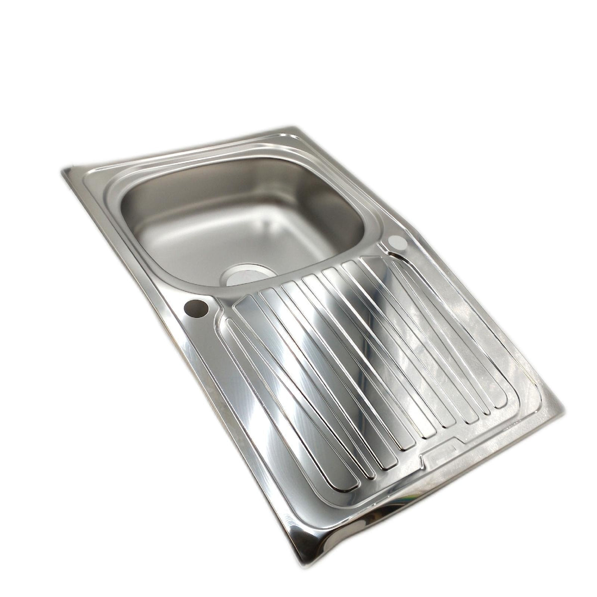 Pyramis Einbauspuele Sparta 79 x 50 cm 1 Becken Edelstahl Def