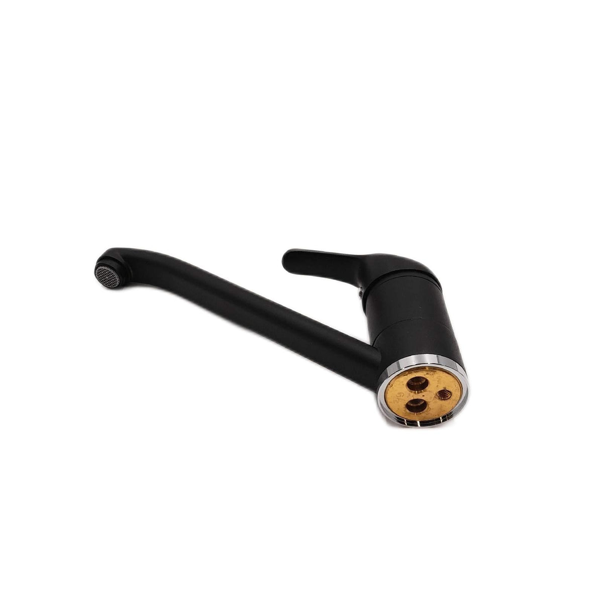Pyramis Spültischarmatur Küchenarmaturen Spültisch Nero Matt Design Eleganz Modern