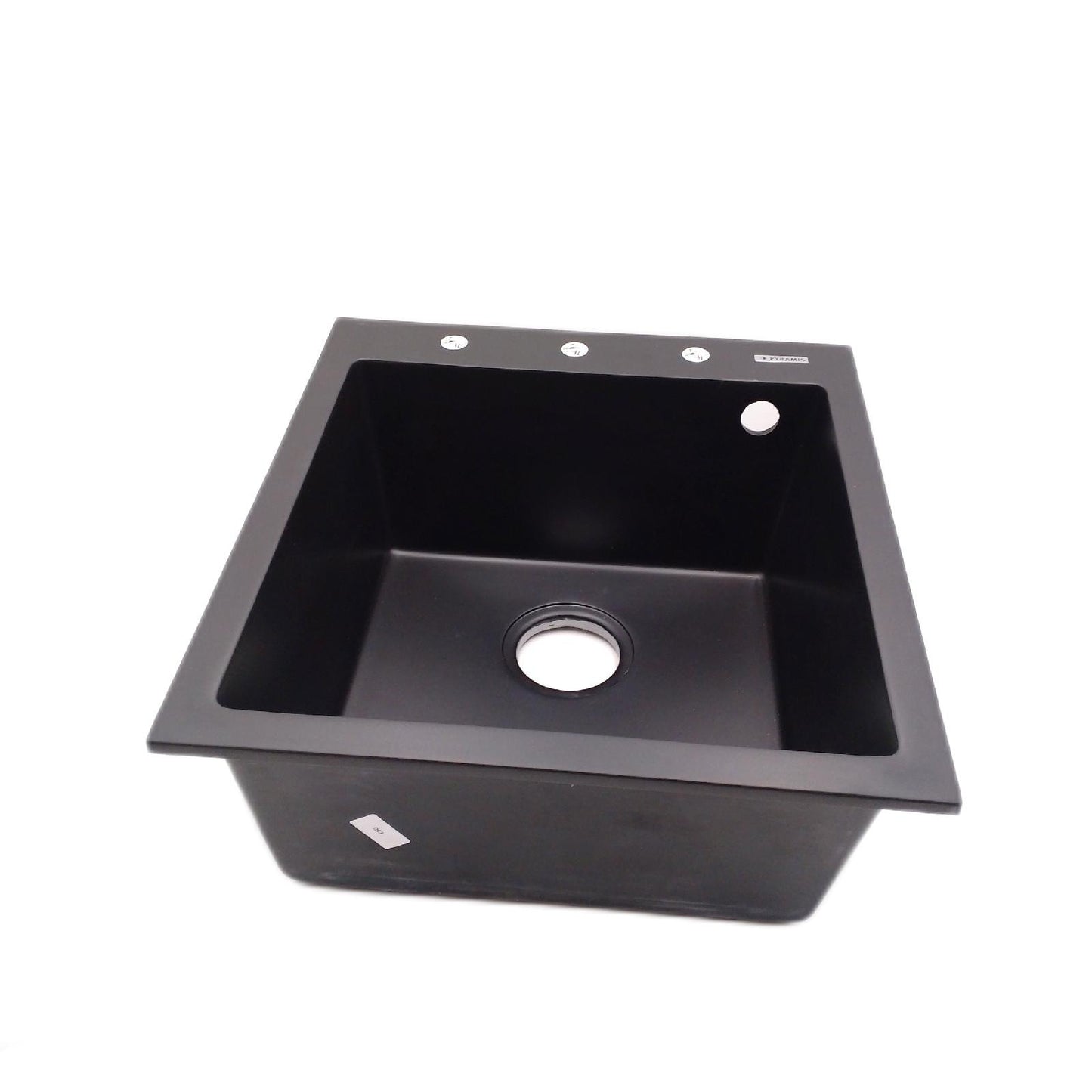 Pyramis Einbauspüle Küche Istros 46 x 50 cm Spülbecken robust langlebig praktisch