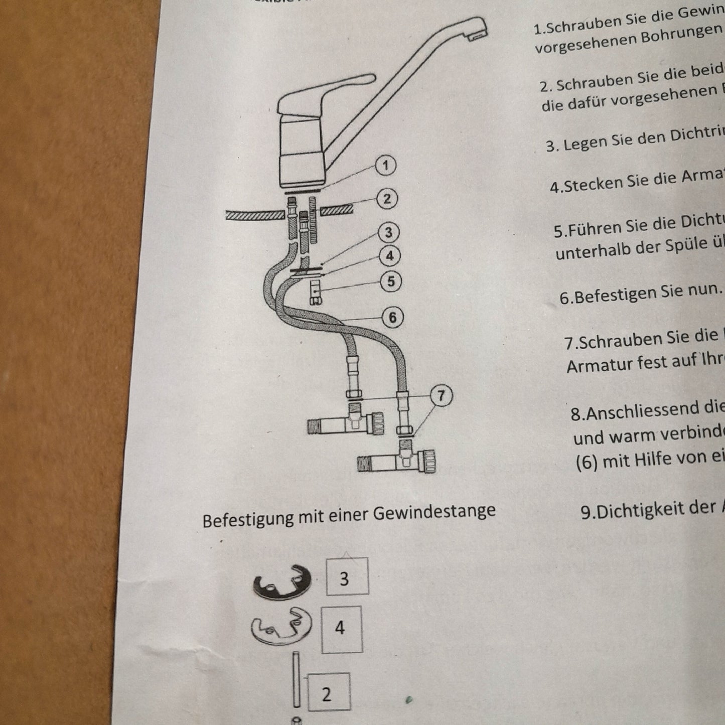 Pyramis Spültischarmatur Prima (Chrom, Glänzend) Mischbatterie
