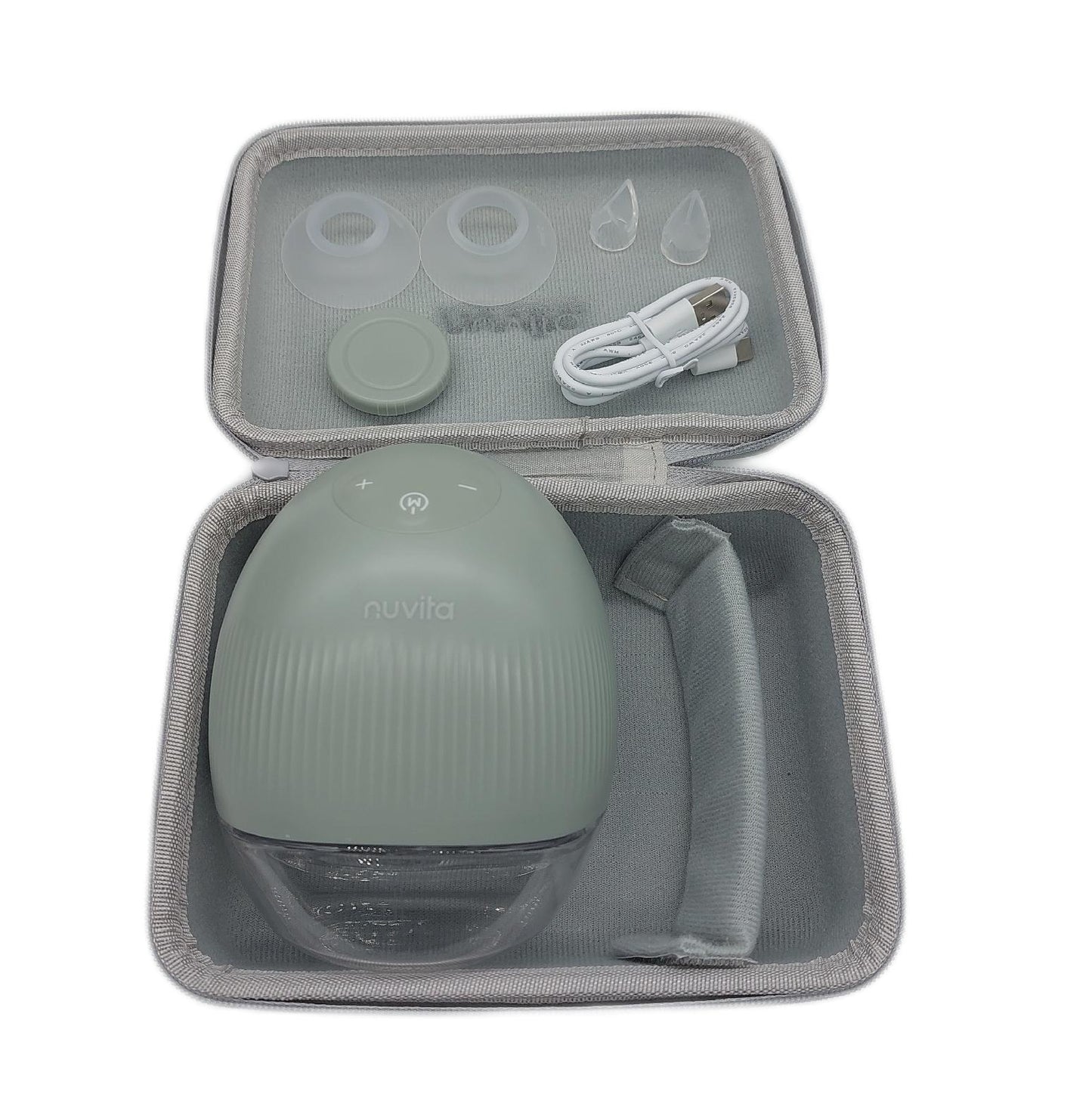 Nuvita Milchpumpe Elektronik 1264W Tragbare elektrische Milchpumpe mit Vibr