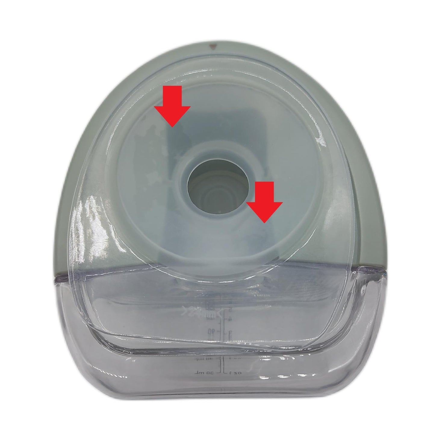 Nuvita Milchpumpe Elektronik 1264W Tragbare elektrische Milchpumpe mit Vibr