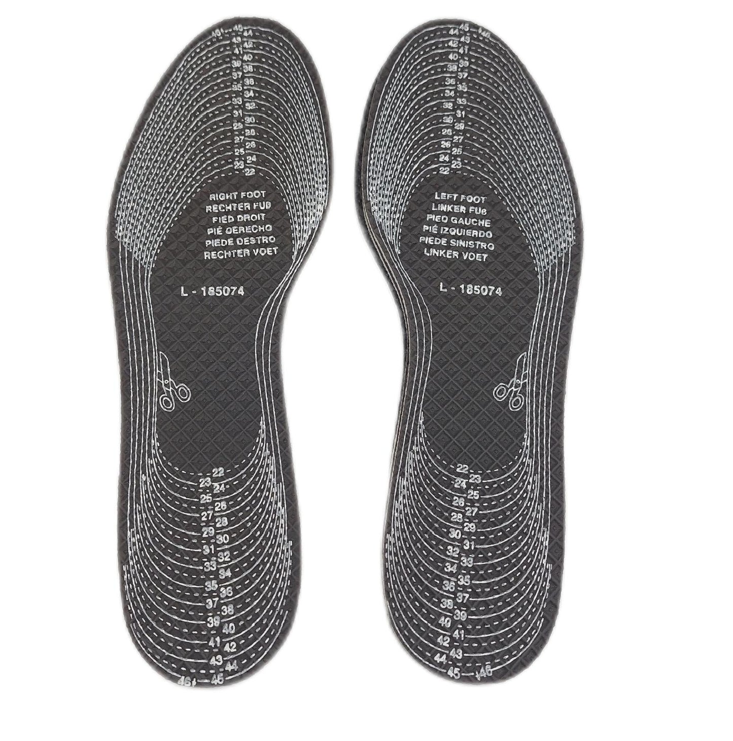 Amazon Basic Care Einlegesohlen Schuhzubehör Winter Komfort Einlagen 3 Paar Fuß