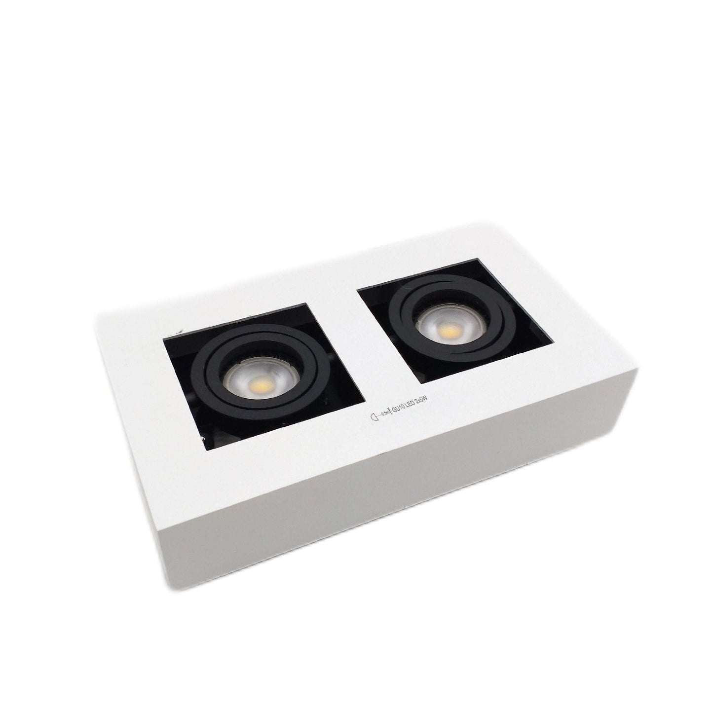 Lucide LED Deckenleuchte Beleuchtung Xirax 2 x 5 Watt Weiß Modern Energieeffizient Lampe