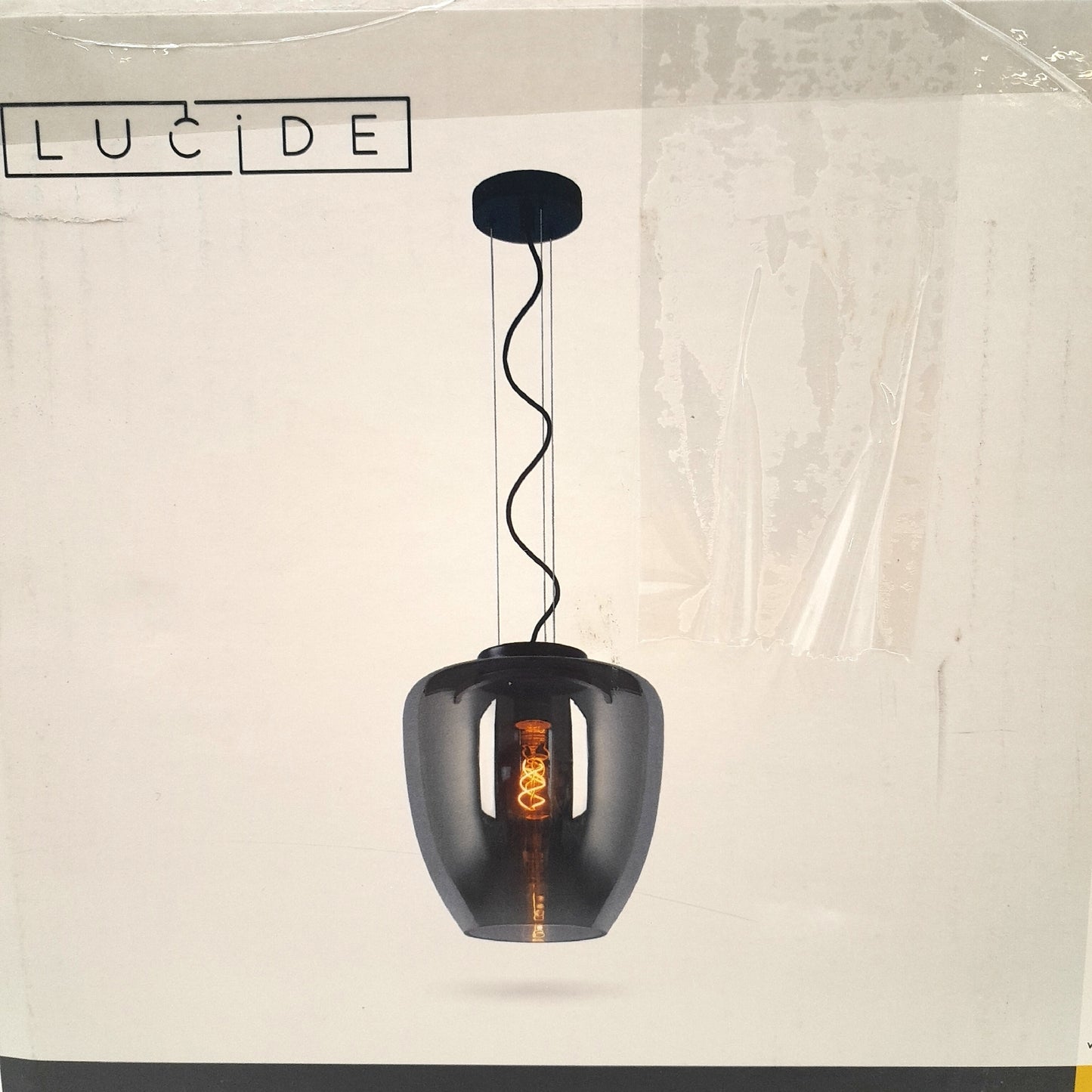 Lucide Pendelleuchte Beleuchtung Florien 60 W Rauch Design Hohe 161 cm
