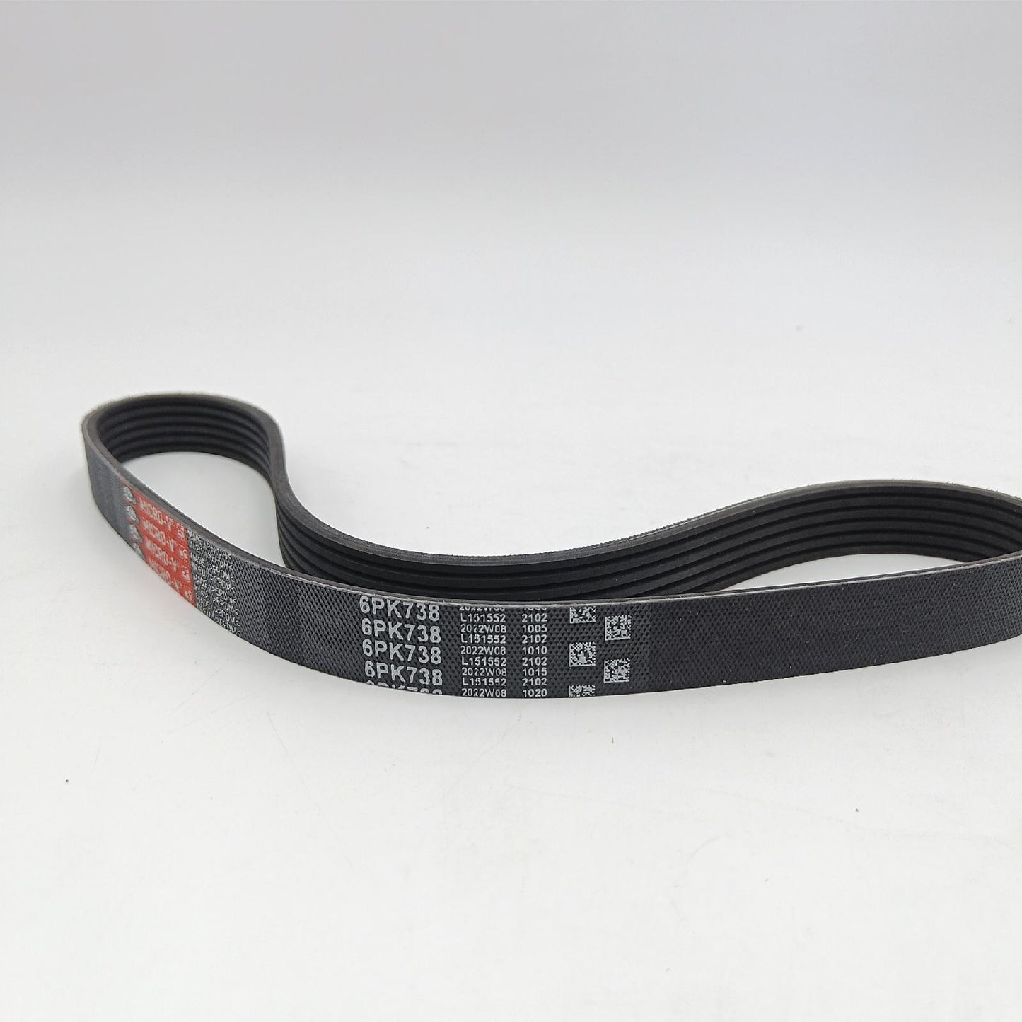 GATES 6PK738 Keilrippenriemen Kompatibel mit VW GOLF VI 5K1