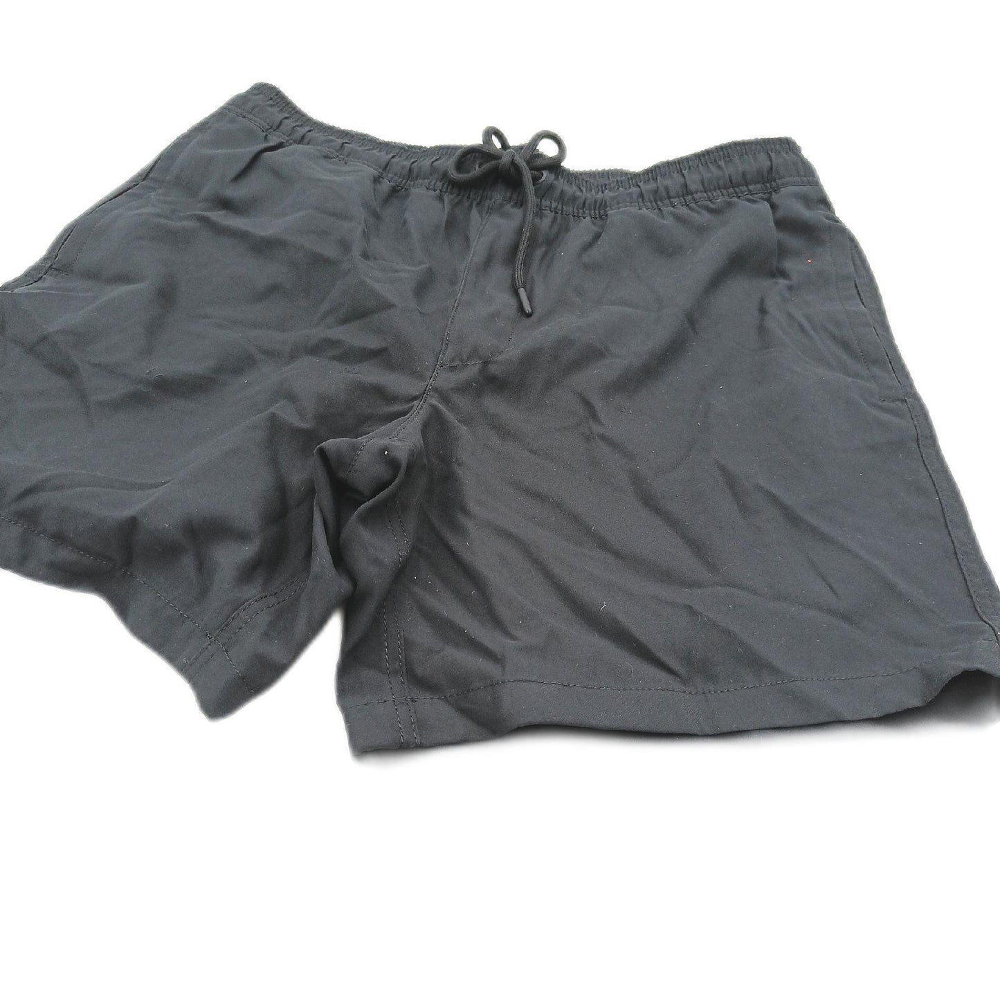 Amazon Essentials Badehose Herren Bekleidung Schwarz L Kordelzugverschluss Taschen Sommer