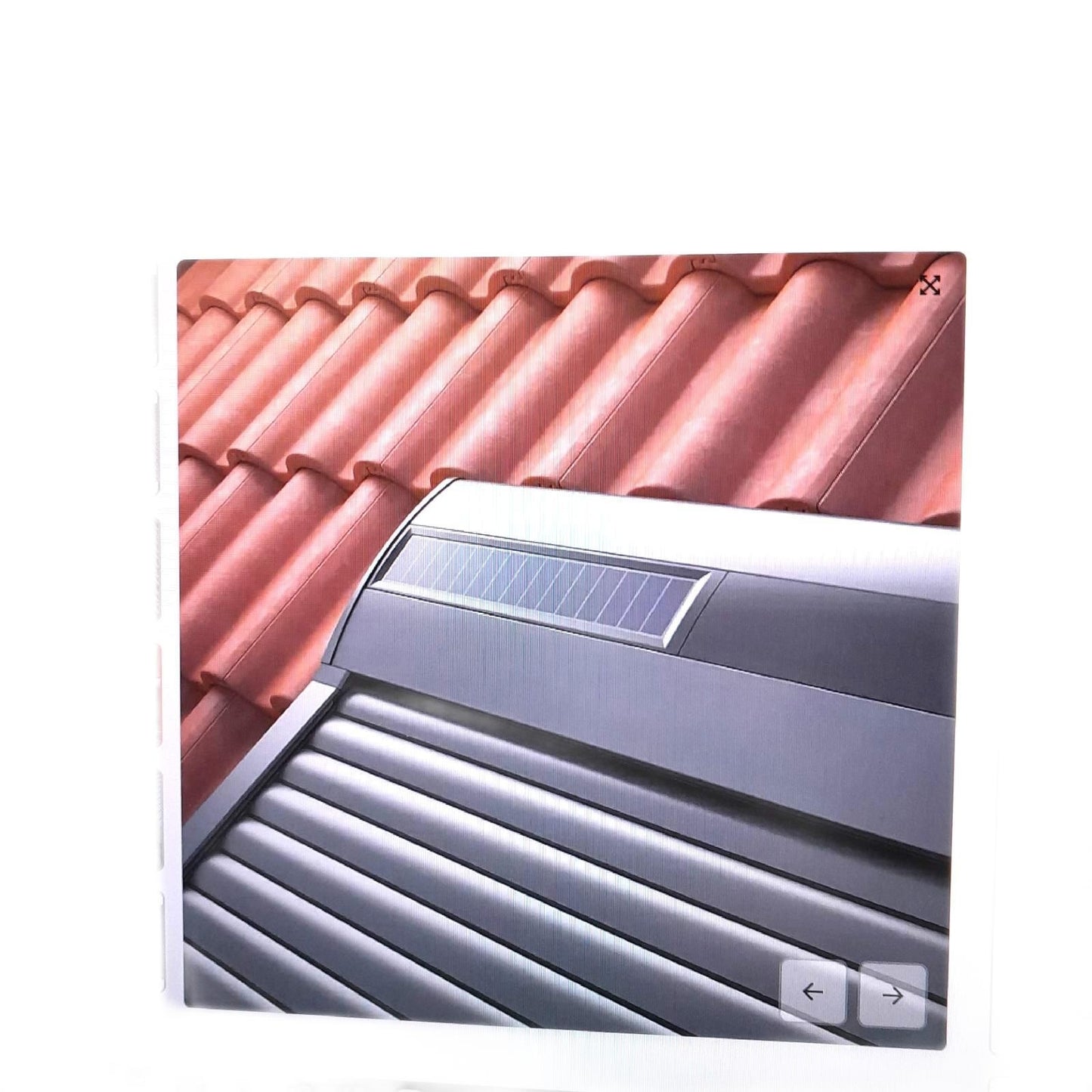 Dachfenster Rollladen Zubehör Solid Elements 55 x 78 cm Passend für Ener