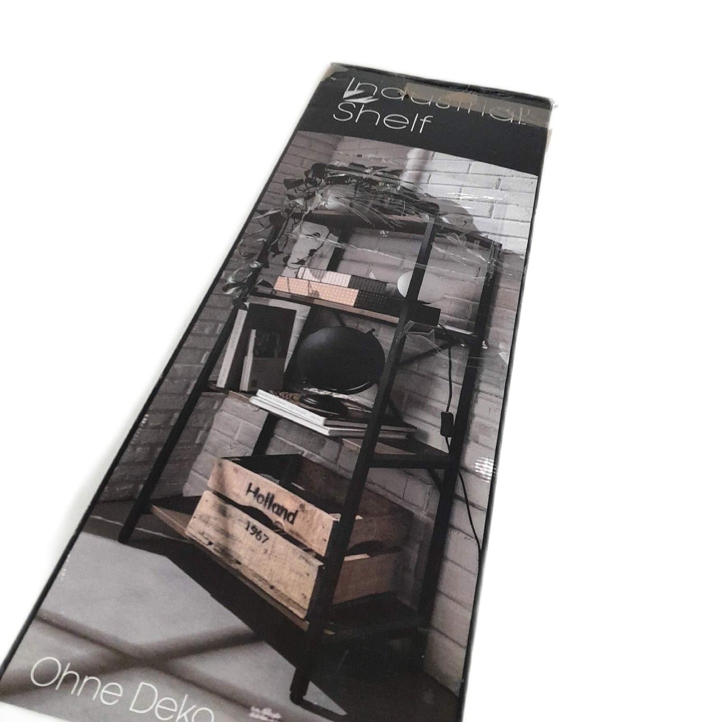 Scan Trend Regal Industrial (L x B x H: 32 x 60 x 120 cm, Anzahl Böden: 4, Tragl