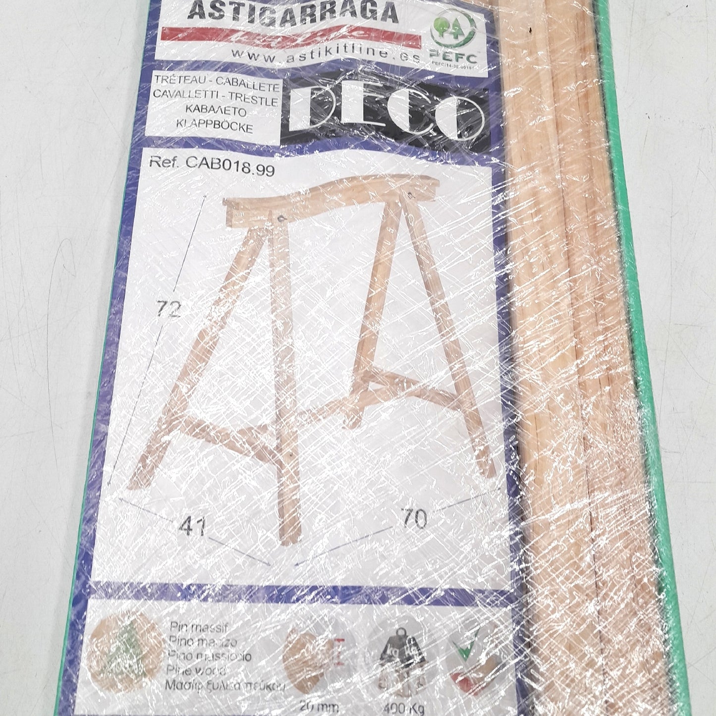 Astigarraga Holzbock Arbeitsbock Werkstattzubehör Holzbock Deco Tragkraft