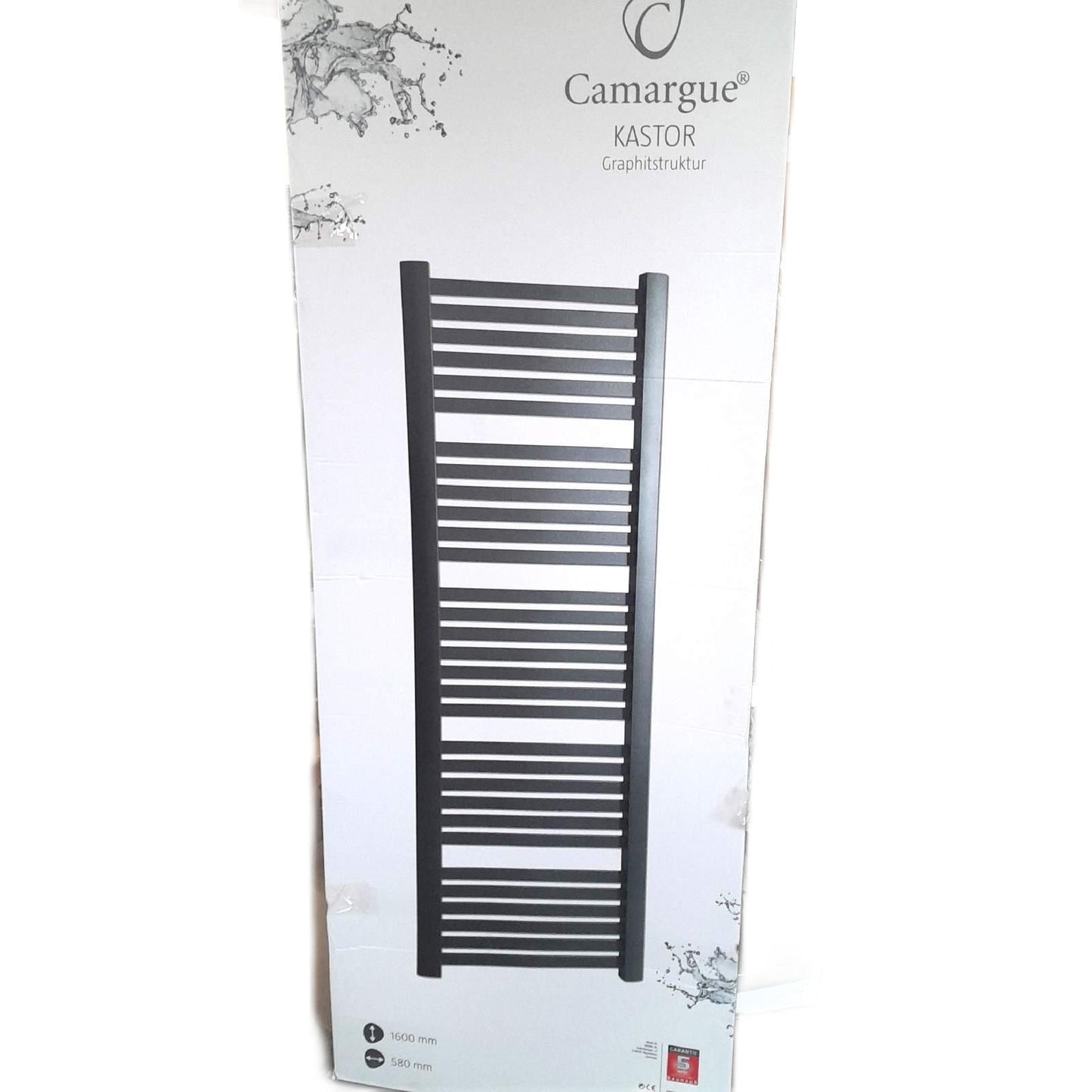 Camargue Badheizkörper Bad Heizung Kastor 58 x 160 cm 110