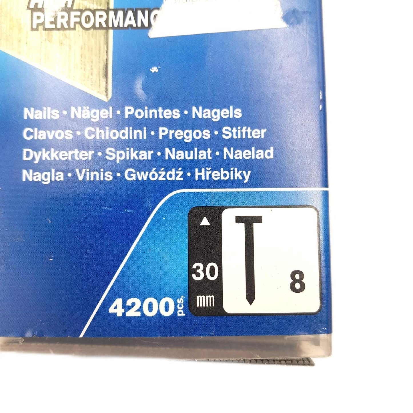 Rapid 5000184 Spitzen Nr. 8 30mm Länge 4200 Stück Verzinkter Draht Haute Nails (14,00)