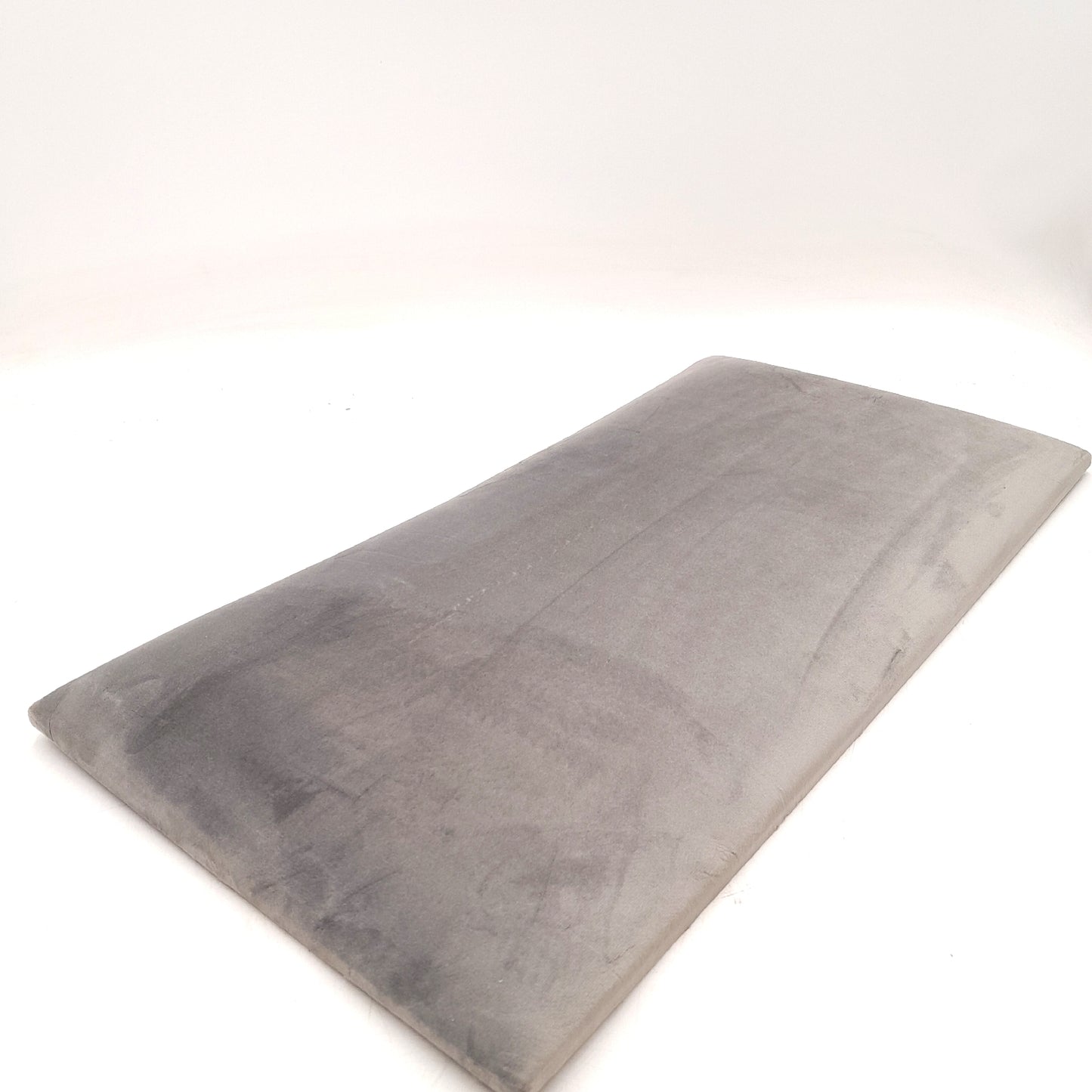 Fllow Deko-Wandpolster Velvet (Grau, 60 x 30 cm)