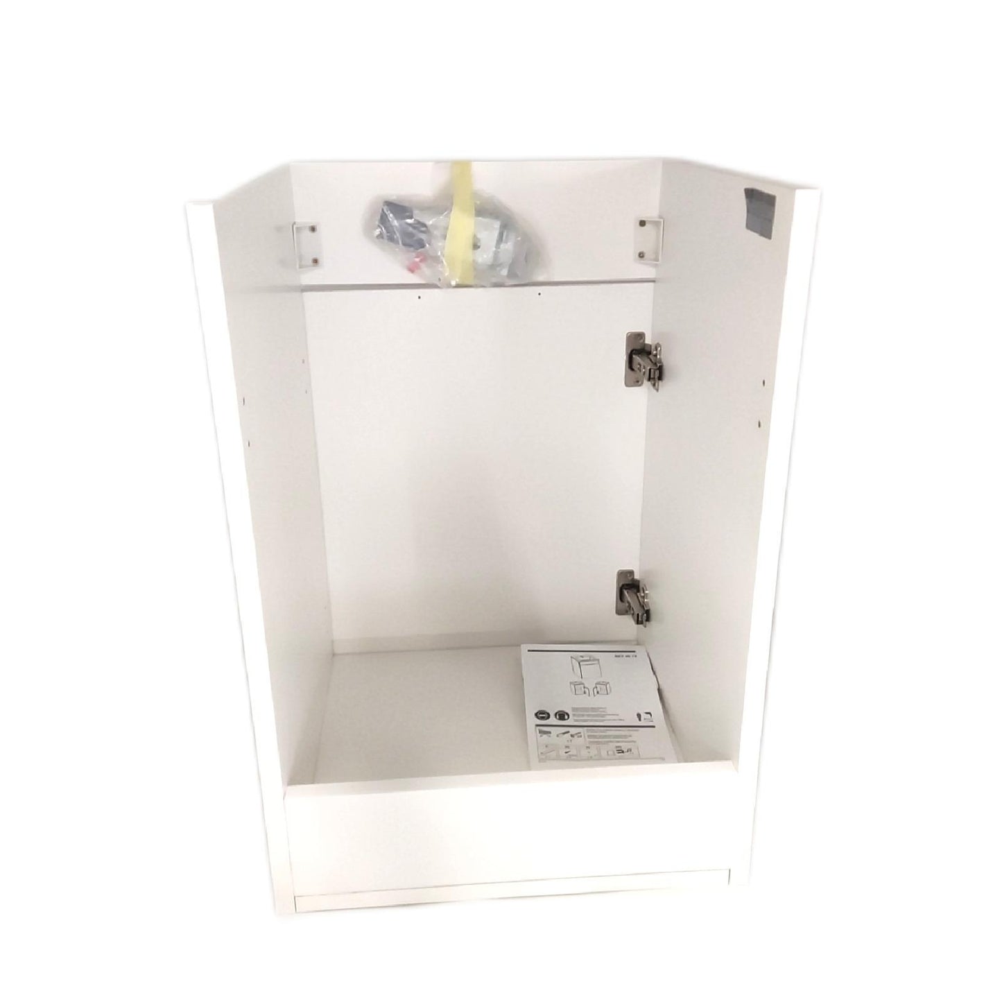 Qubo Badmöbel Set Bad Einrichtung Weiß Hochglanz 40 cm Kompakt