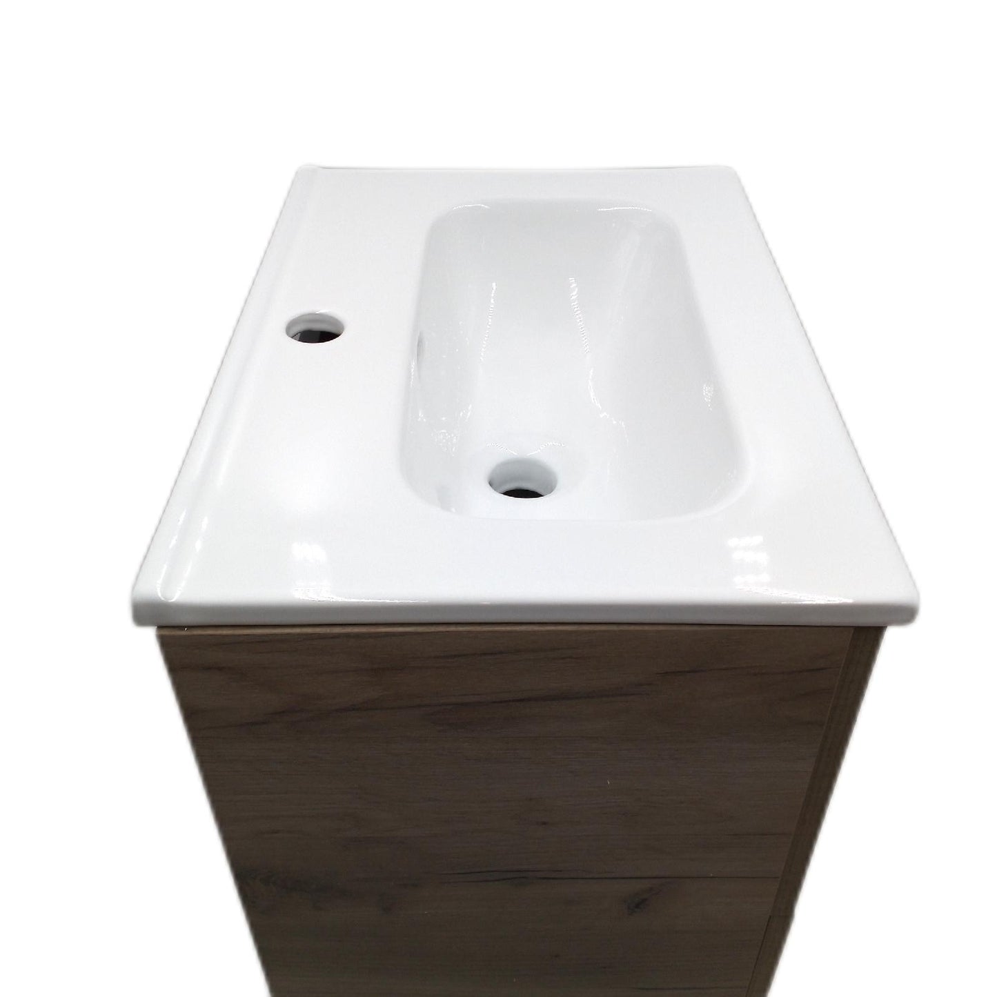 Badm�bel-Set Street Plus 51,5 cm, 2-tlg., Eiche Silber, Matt