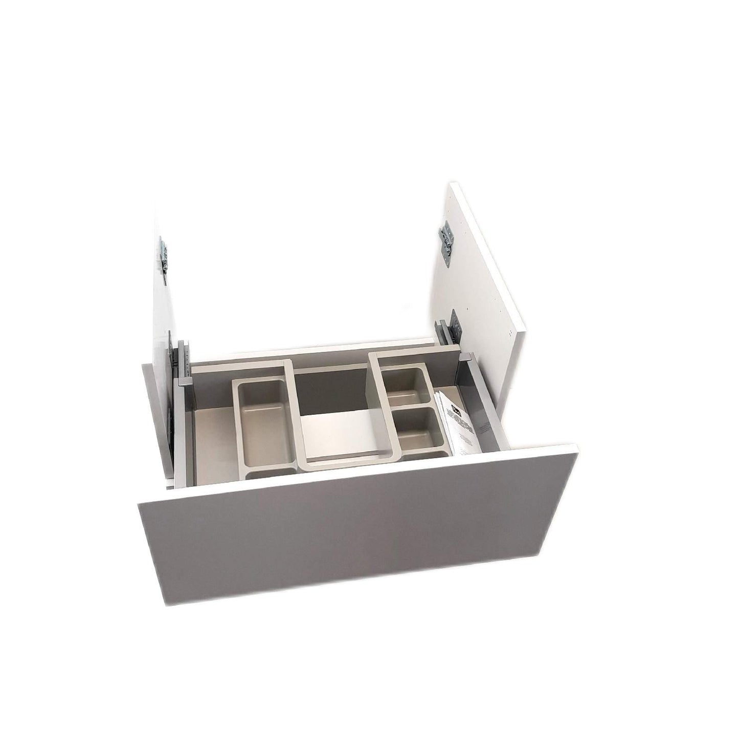 Riva Look Waschtischunterschrank Badezimmer Möbel 449 x 60 x 635 cm Weiß