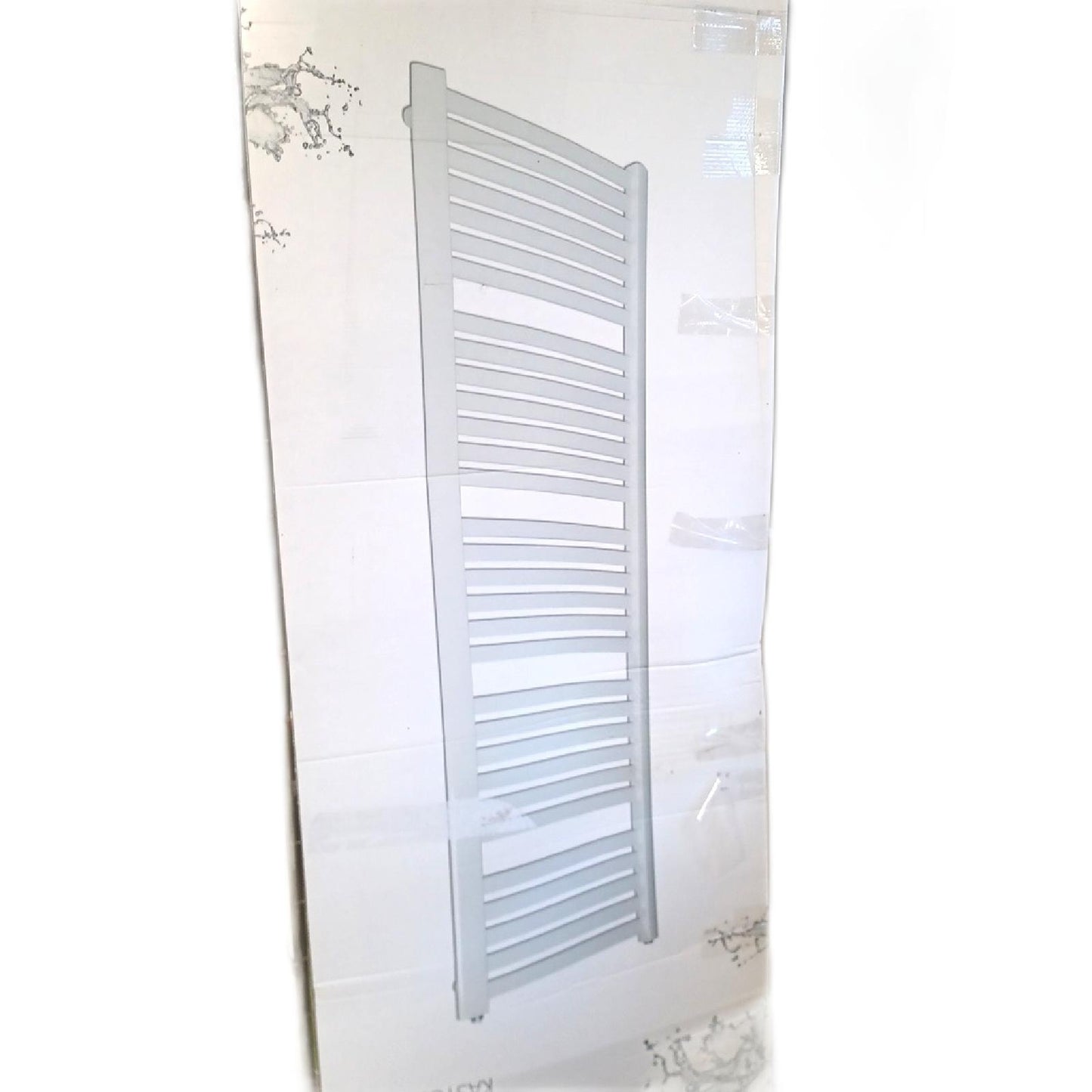 Camargue Badheizkörper Badezimmer Kastor 58 x 160 cm Weiß Heizkörper für