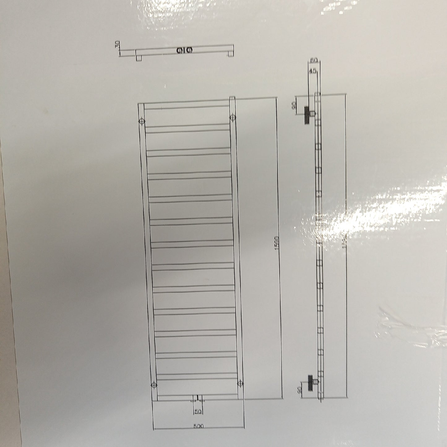 Camargue Heizkörper Designheizkörper Bad Korona 50 x 159 cm Effizient Warm