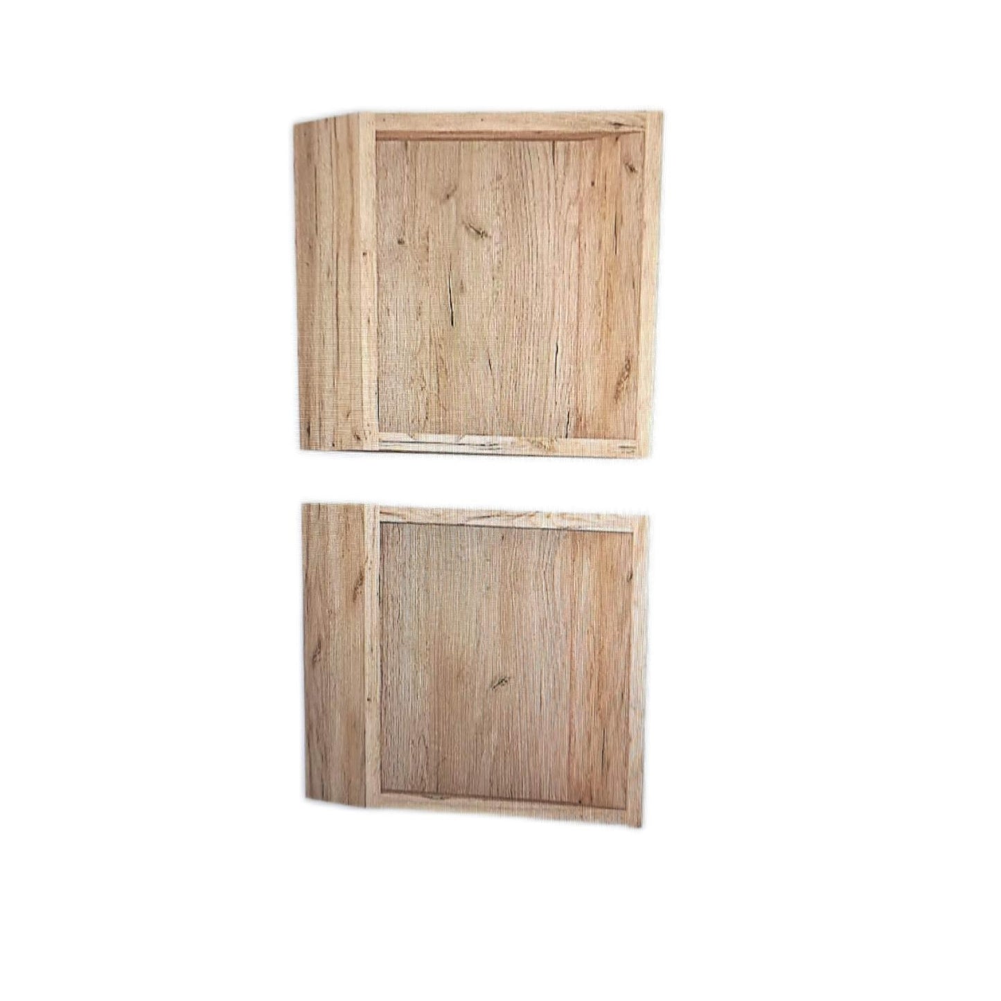 Madera Regalfach (2-tlg., 31 x 14,5 x 30 cm, Eiche Hell)
