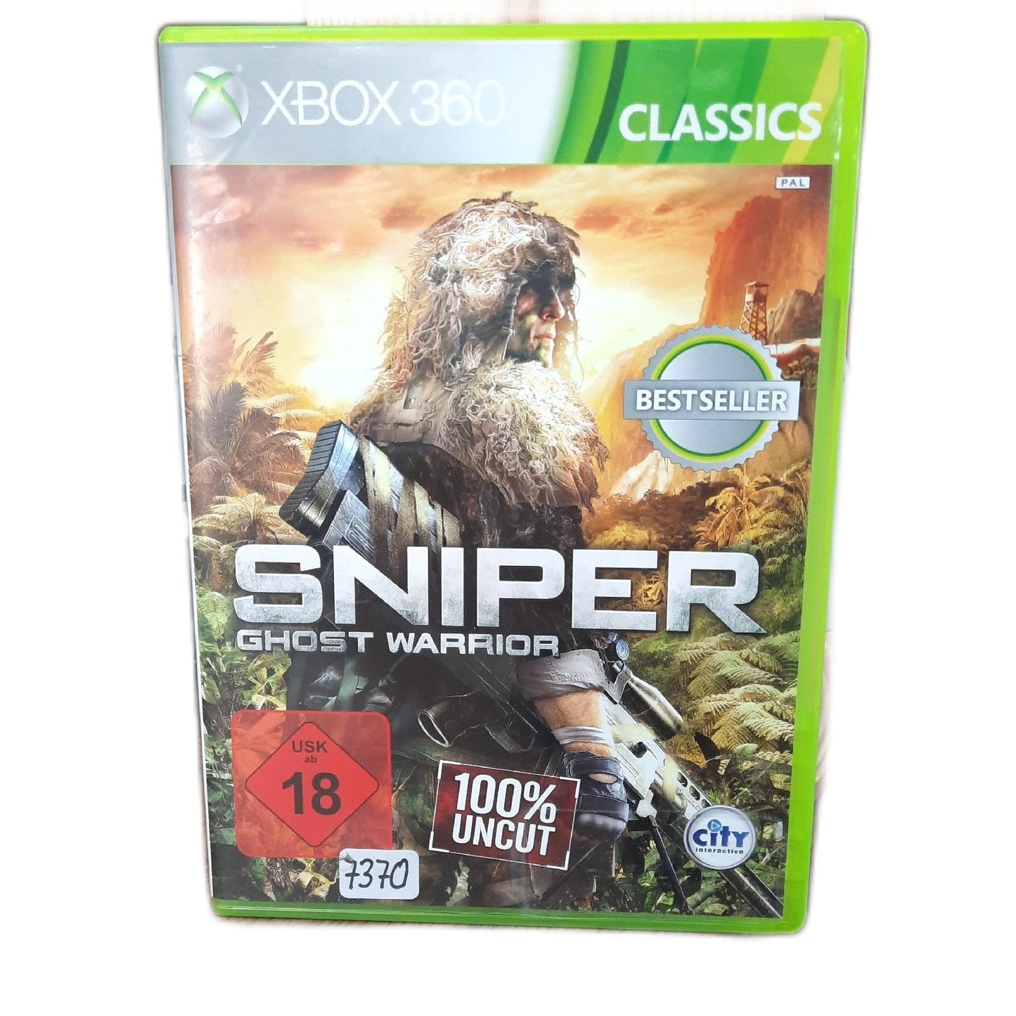 Sniper GhostW. X Box 360