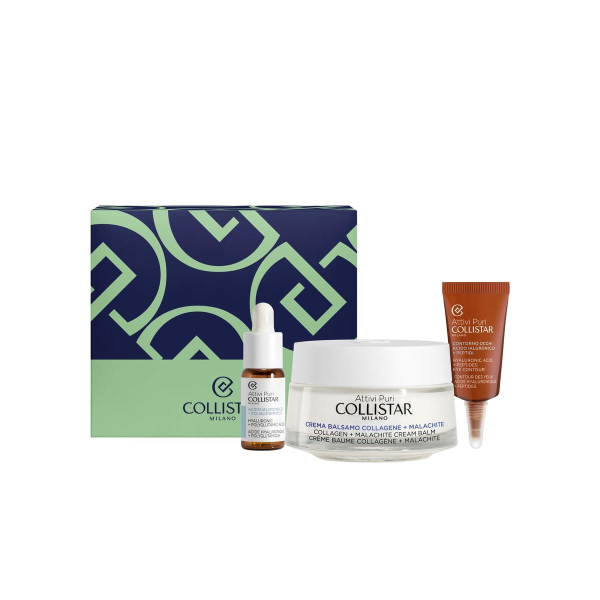 Collistar Milano Gesichtspflege Set Forever You Collagen Malachit Balsam Anti Aging Pflege
