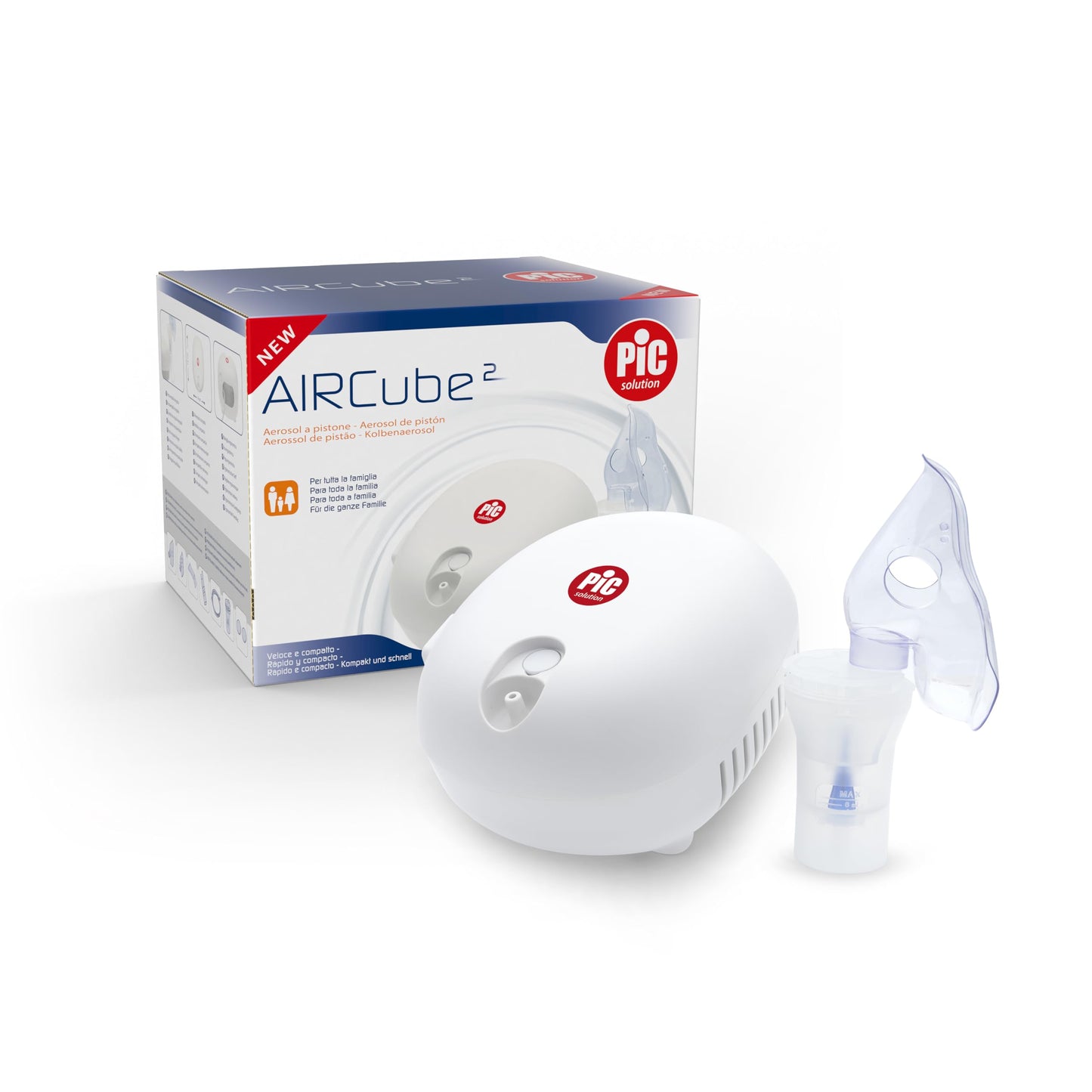 Pic Solution AirCube2 Silient Piston Aerosol Behandlung