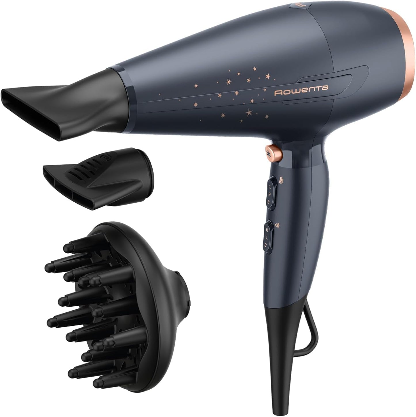 Rowenta Pro Power+ Stellar Haartrockner mit AC-Motor für Hail Hair