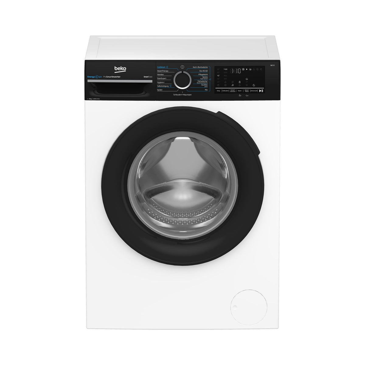 BEKO Waschmaschine BM3WFU4841W 8 kg, weiß
