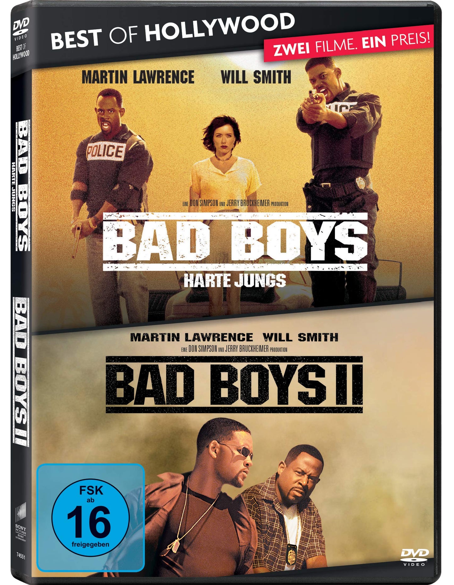 Bad Boys - Harte Jungs/Bad Boys 2 - Best of Hollywood/2 Movie Collector's Pack [2 DVDs]